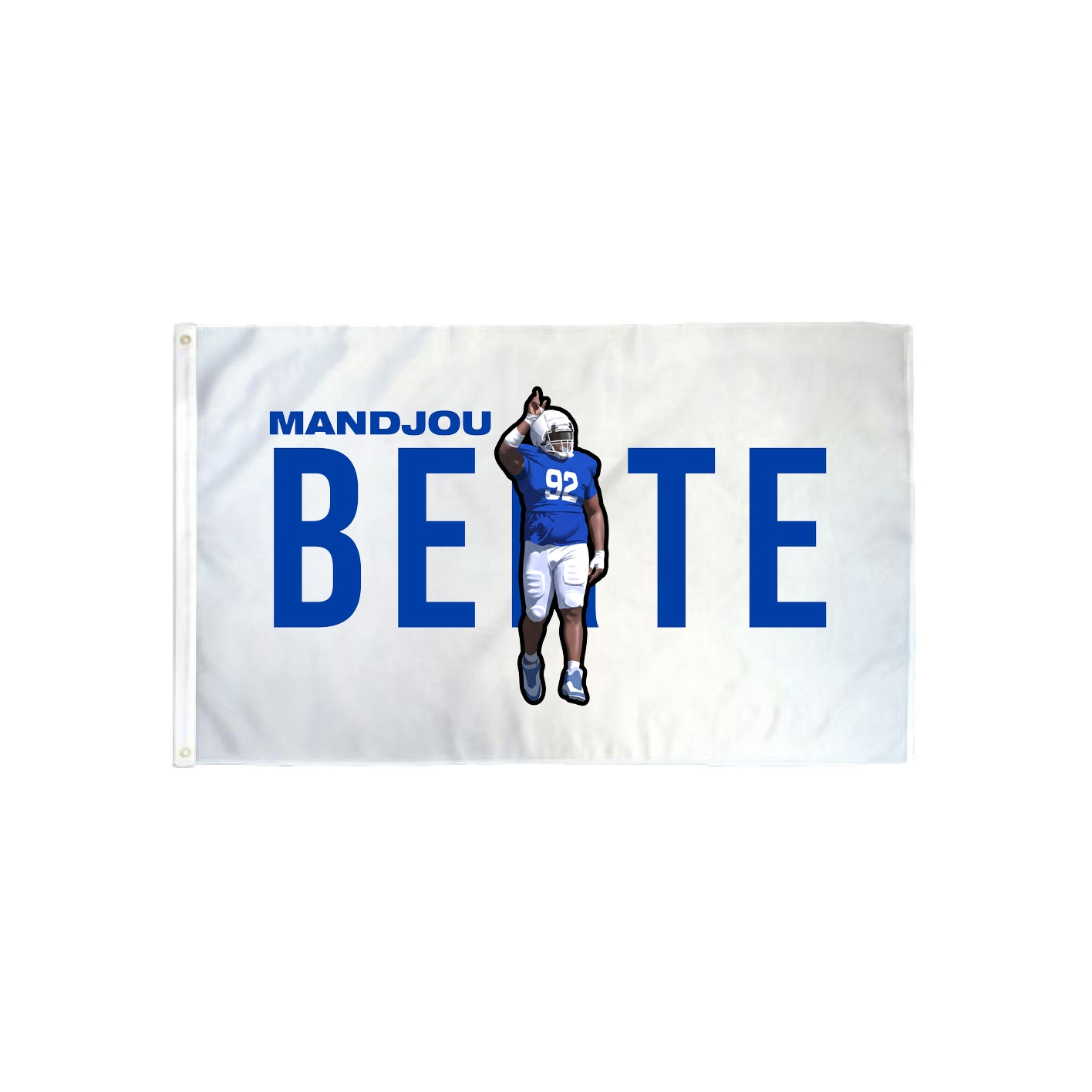 3x5 Flag — Player Name in Classic