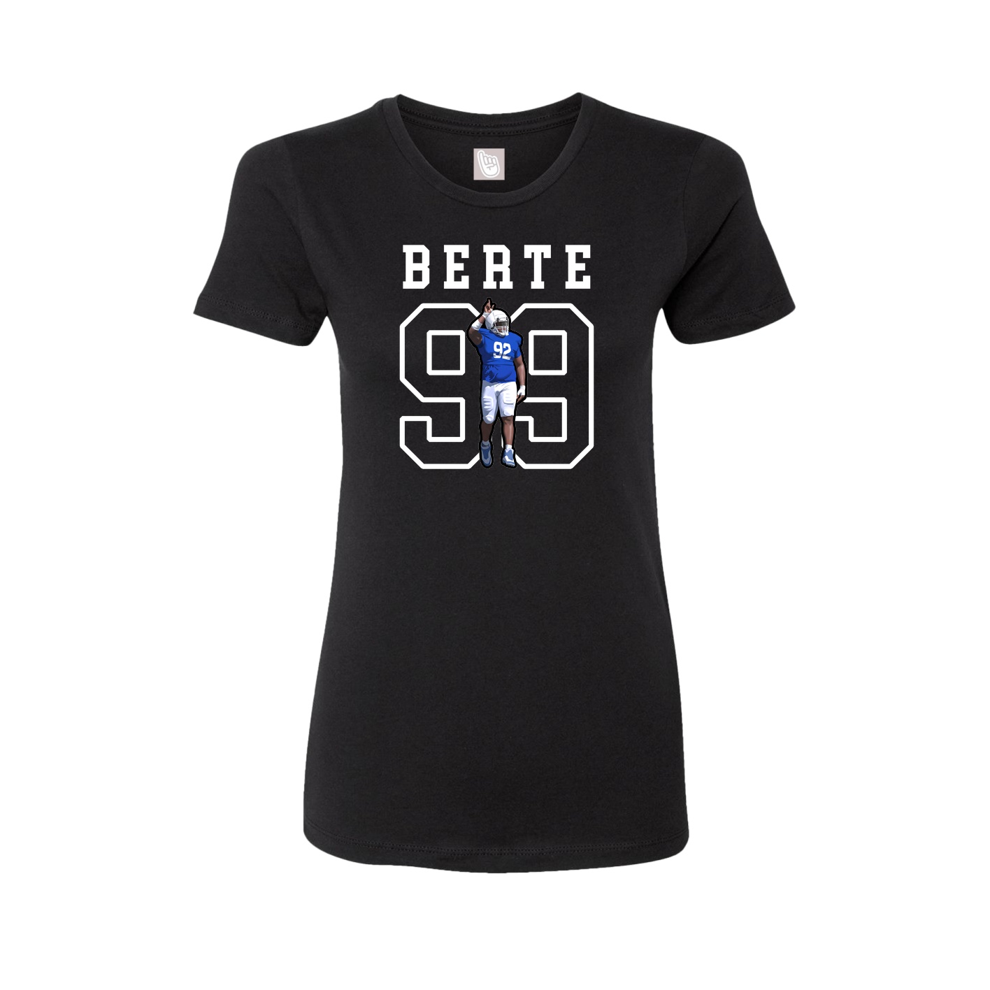 Fitted Women's Tee — Shirsey in Black