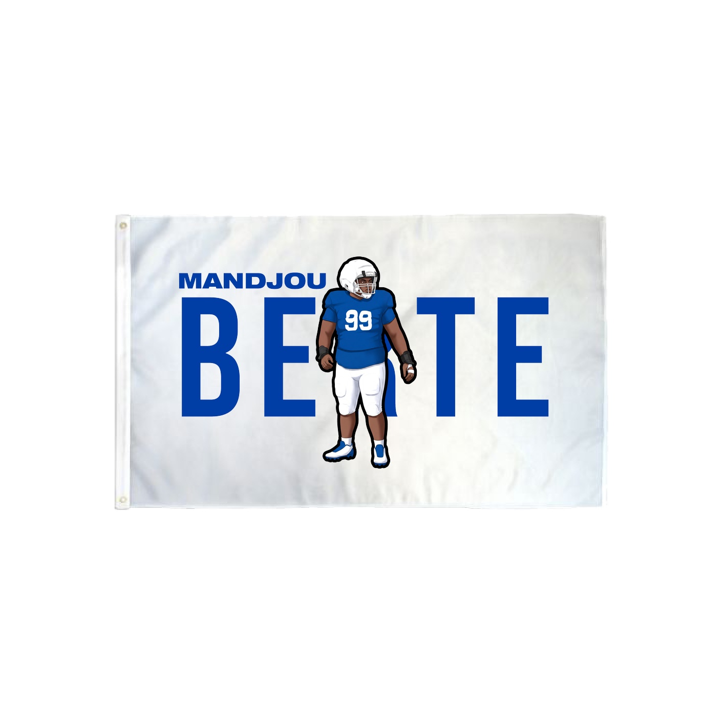 3x5 Flag — Player Name in Classic