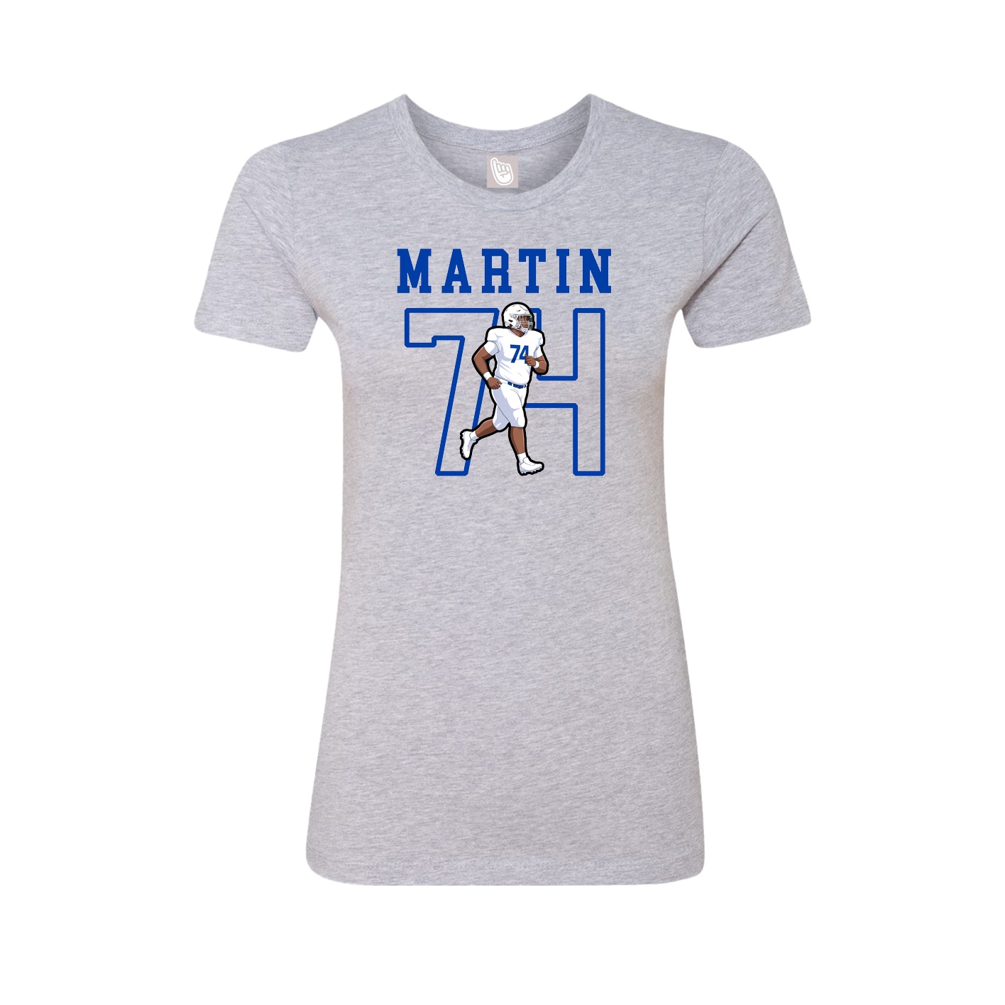 Fitted Women's Tee — Shirsey in Grey