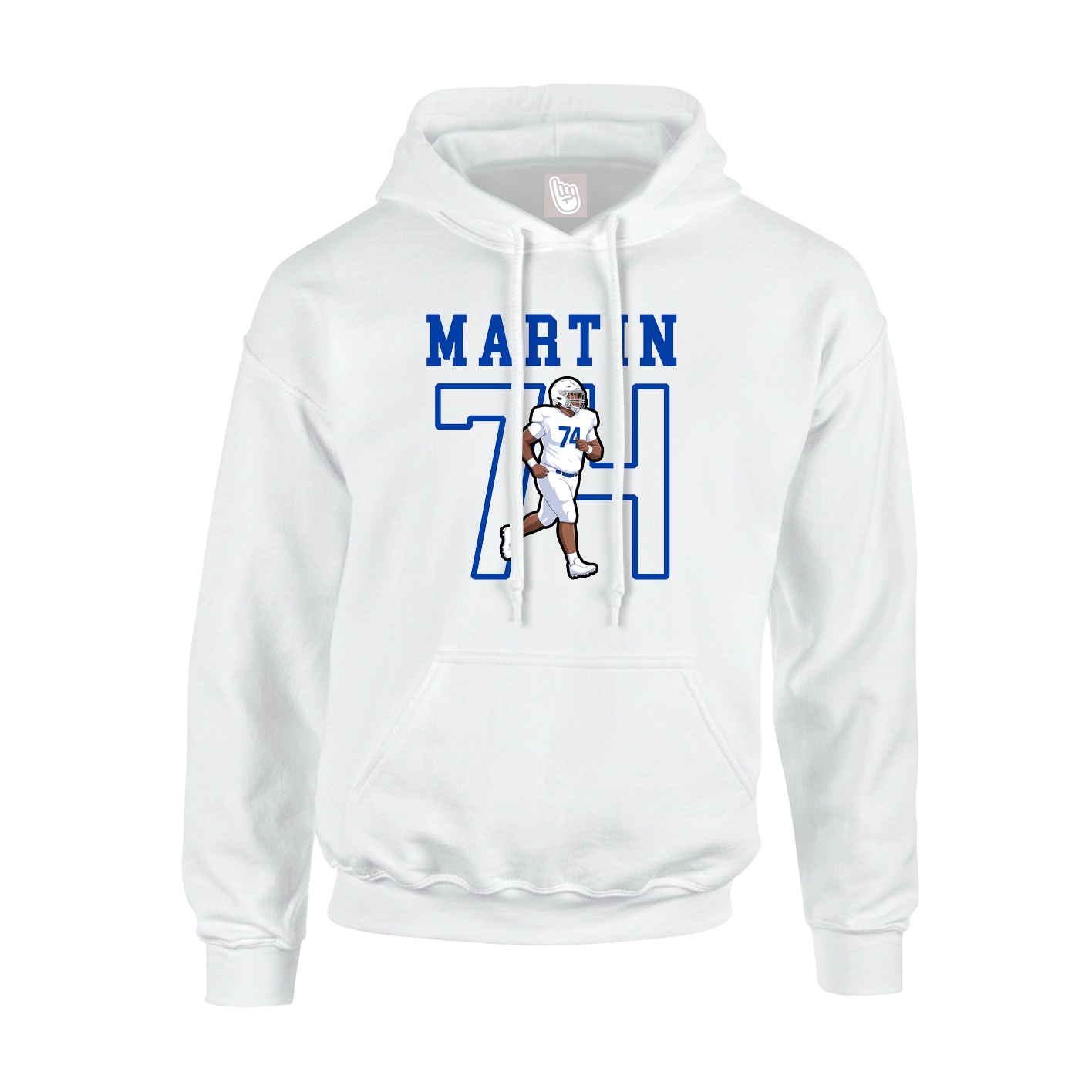Hoodie — Shirsey in White