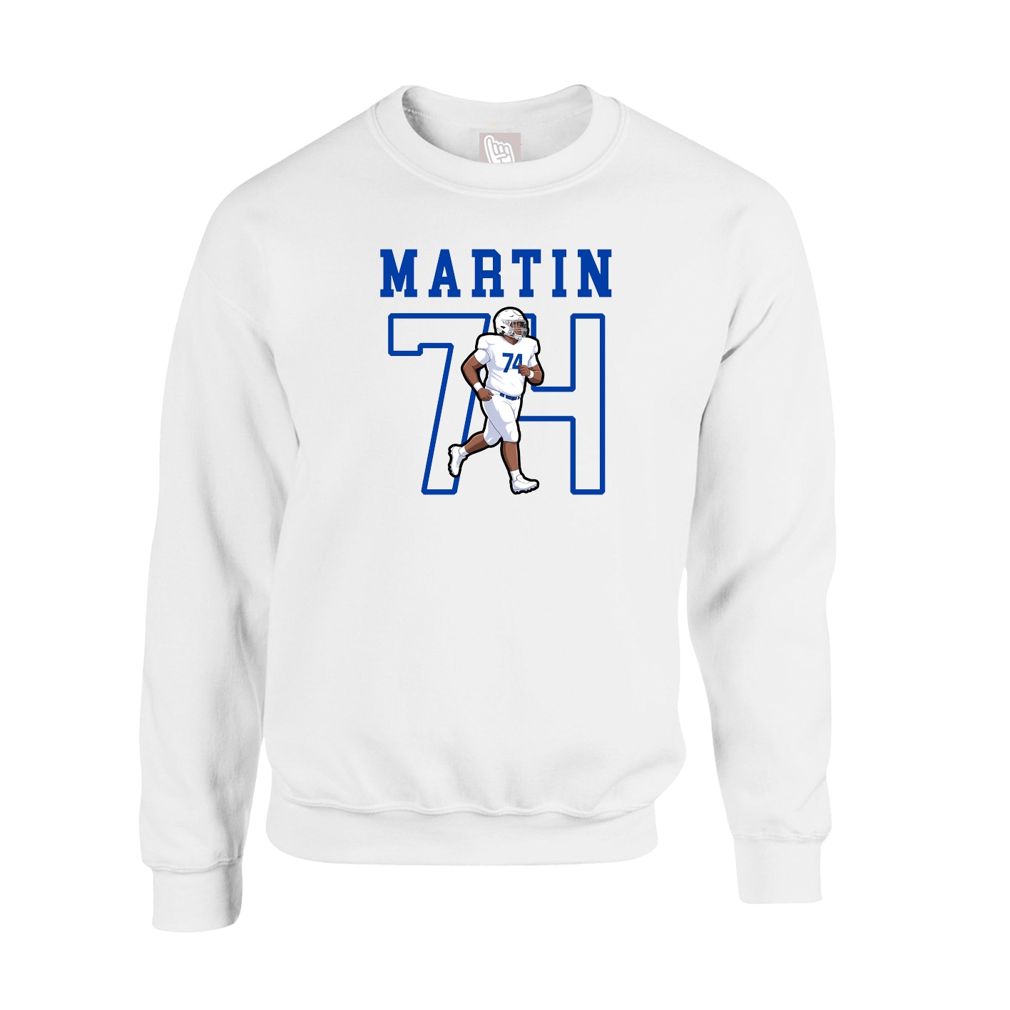Fleece Crew — Shirsey in White