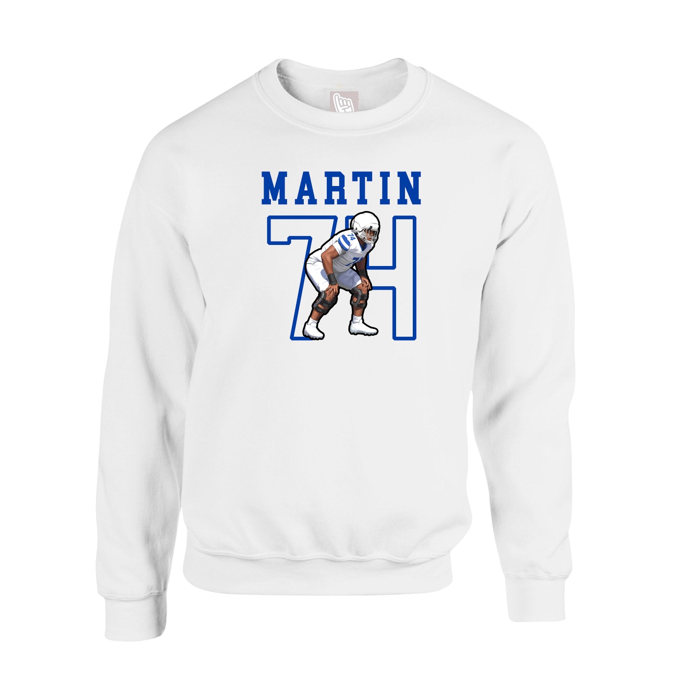 Fleece Crew — Shirsey in White