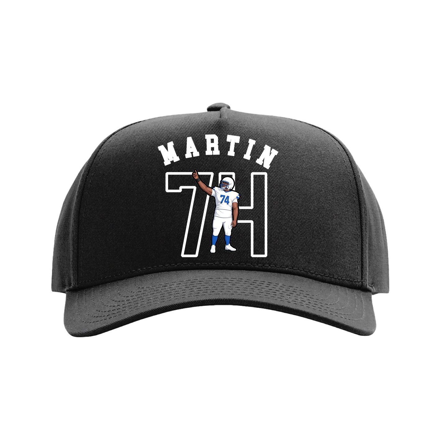 Full Fabric Five-Panel Champ Cap
