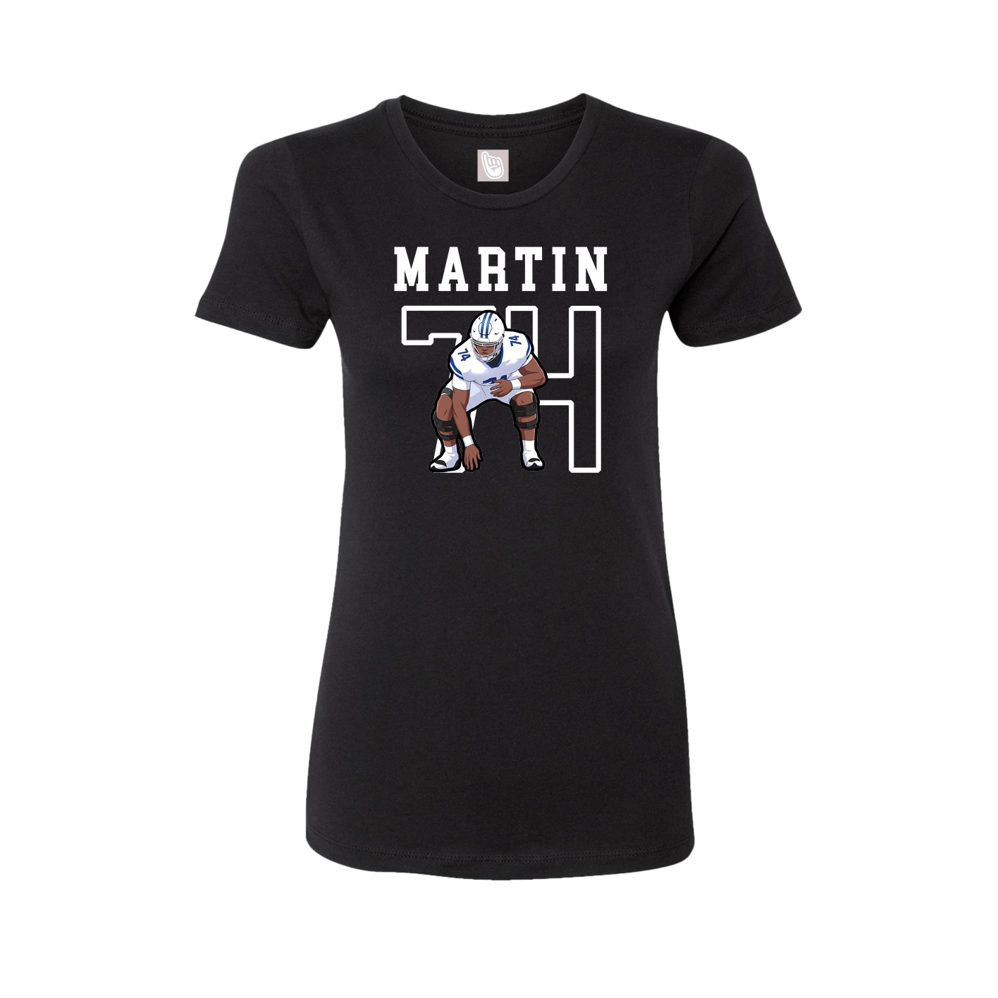 Fitted Women's Tee — Shirsey in Black