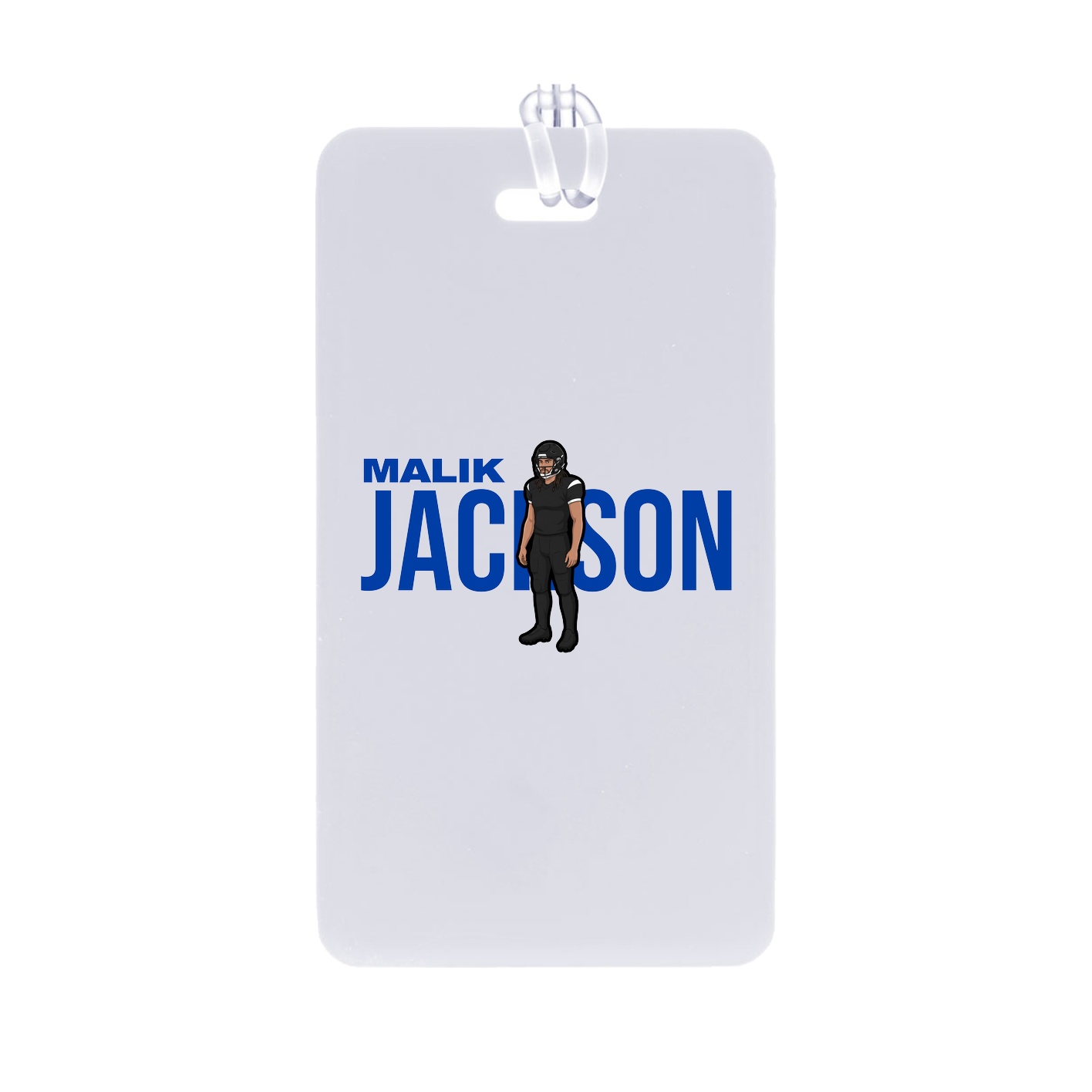 Bag Tag — Player Name in Classic