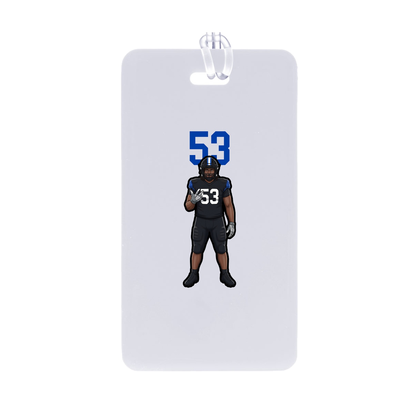 Bag Tag — Number Top in Classic