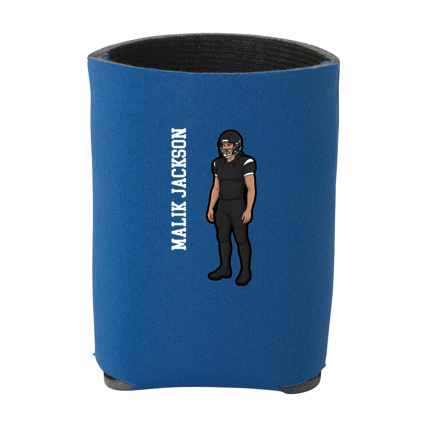 Can Holder — Name Vertical in Royal