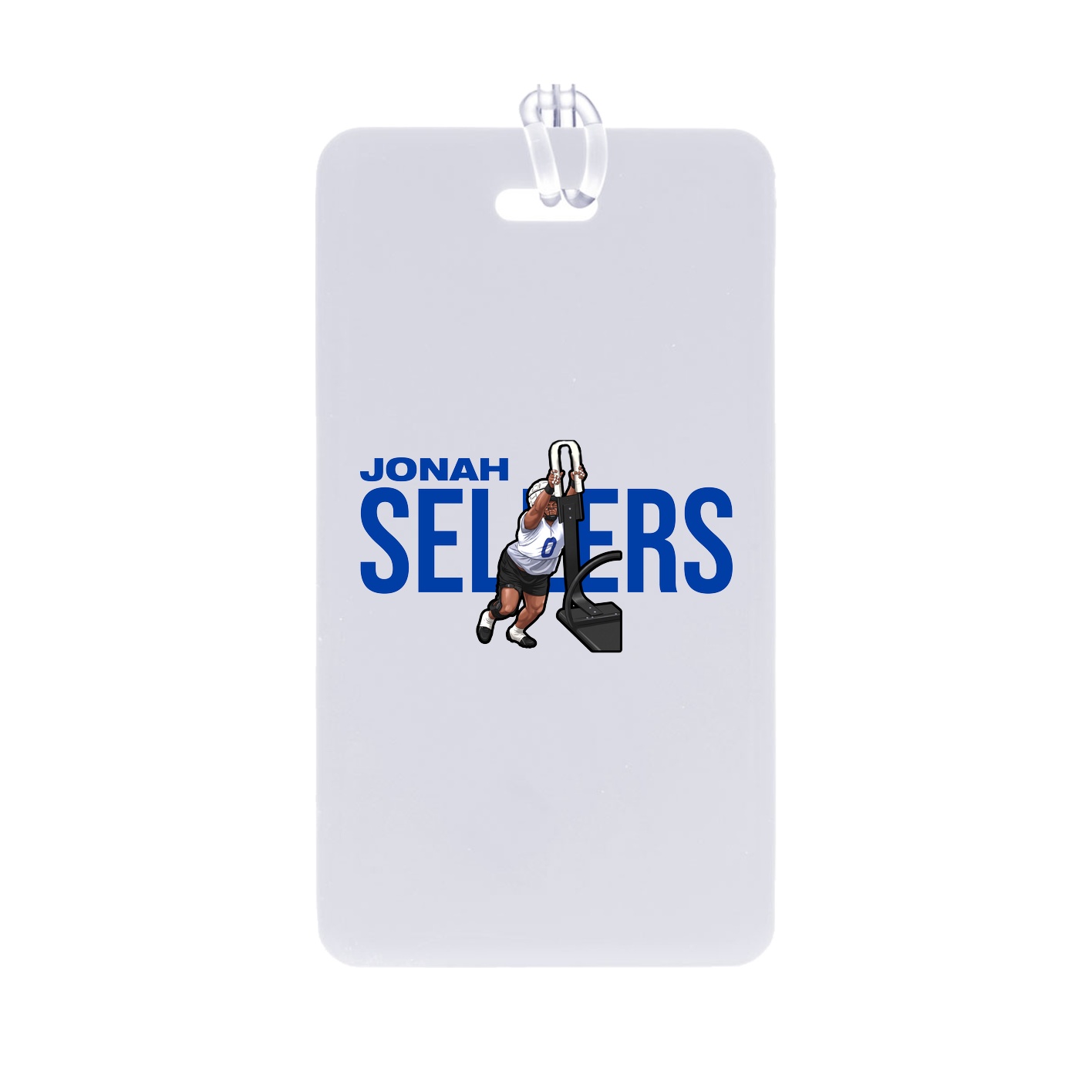 Bag Tag — Player Name in Classic