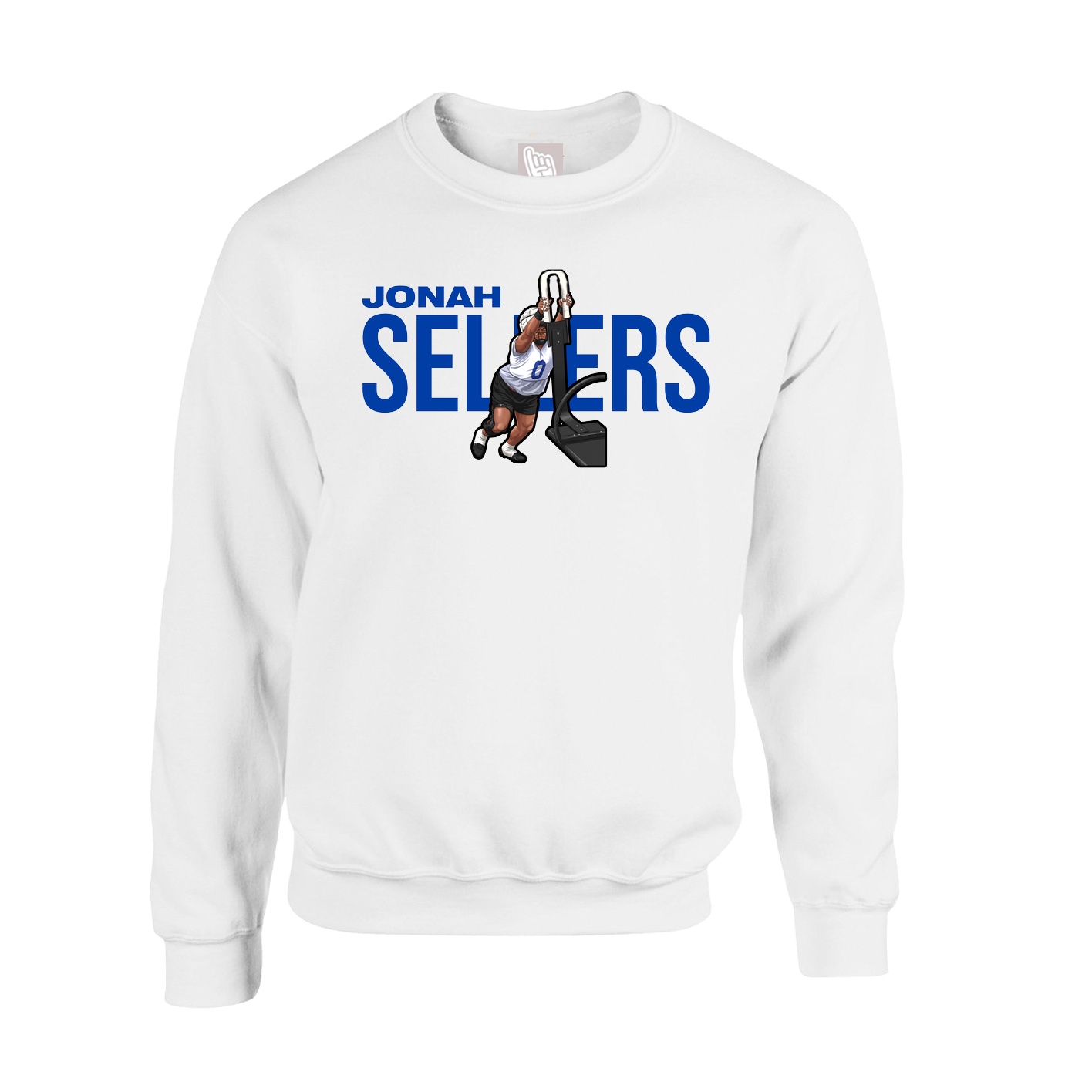 Fleece Crew — Player Name in White