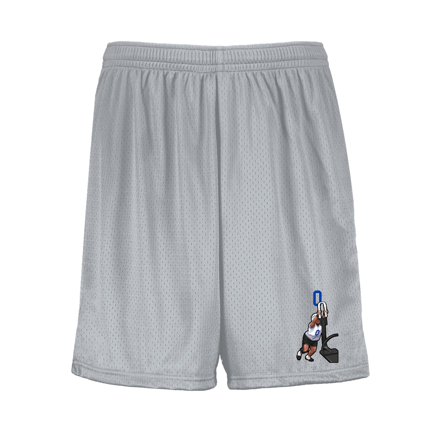 Shorts — Number Top in Silver