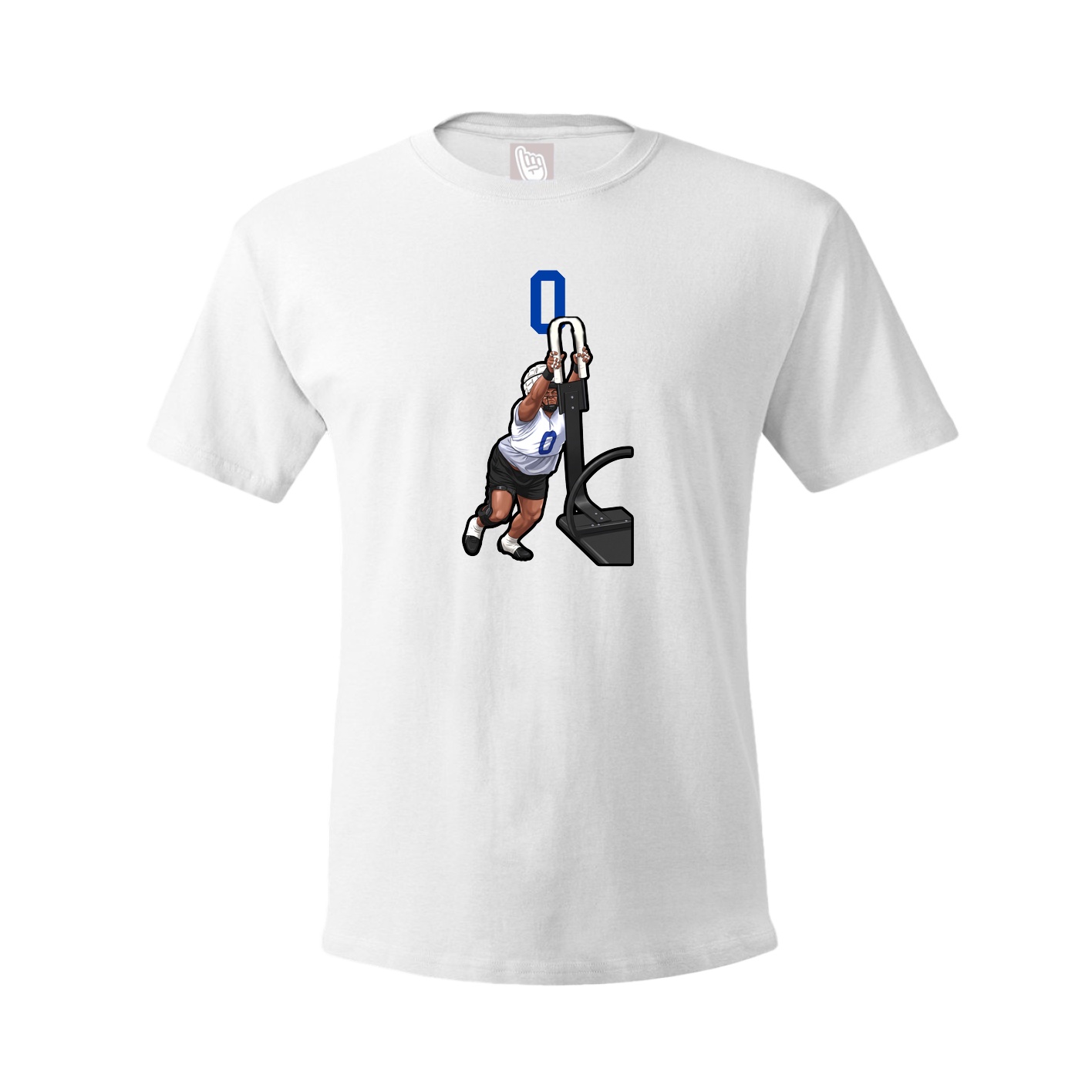 Tee — Number Top in White