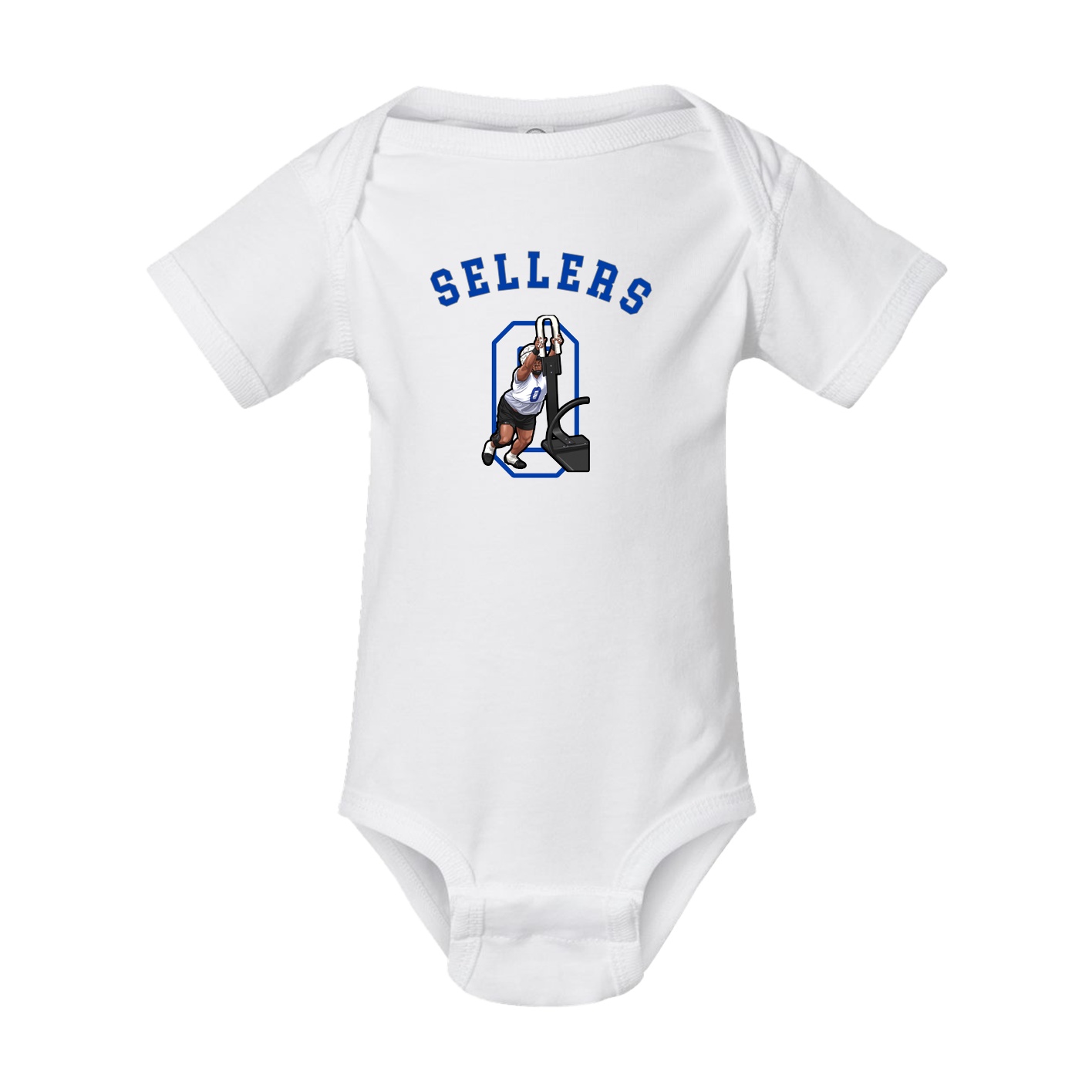 Baby Onesie — Shirsey Arch in White