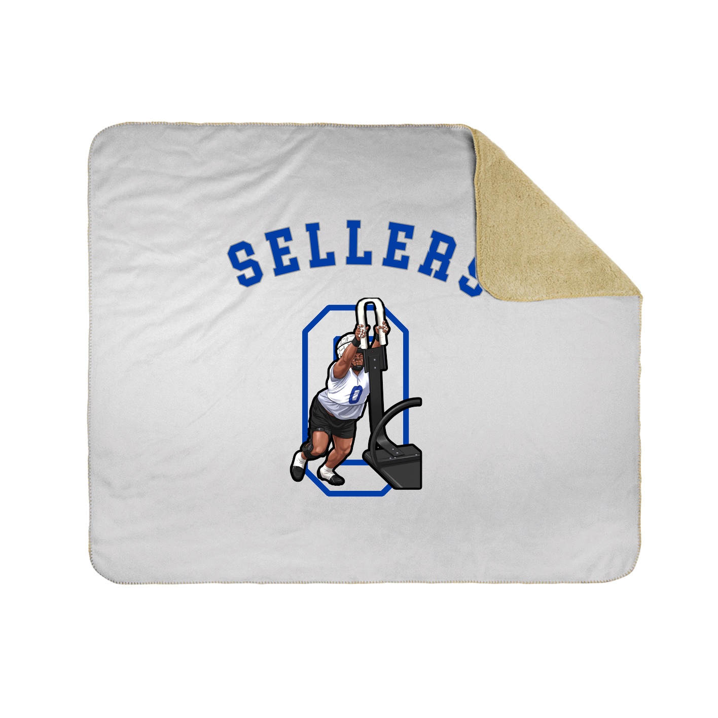 Throw Blanket — Shirsey Arch in White