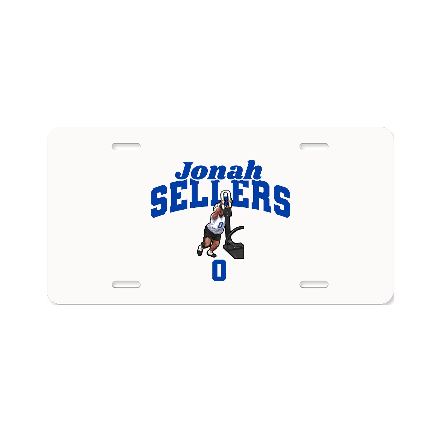 License Plate — Signature Arch in Classic