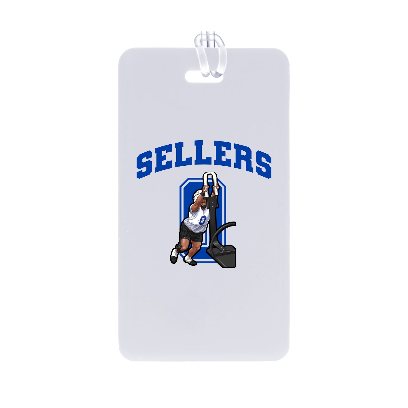 Bag Tag — Number in Classic