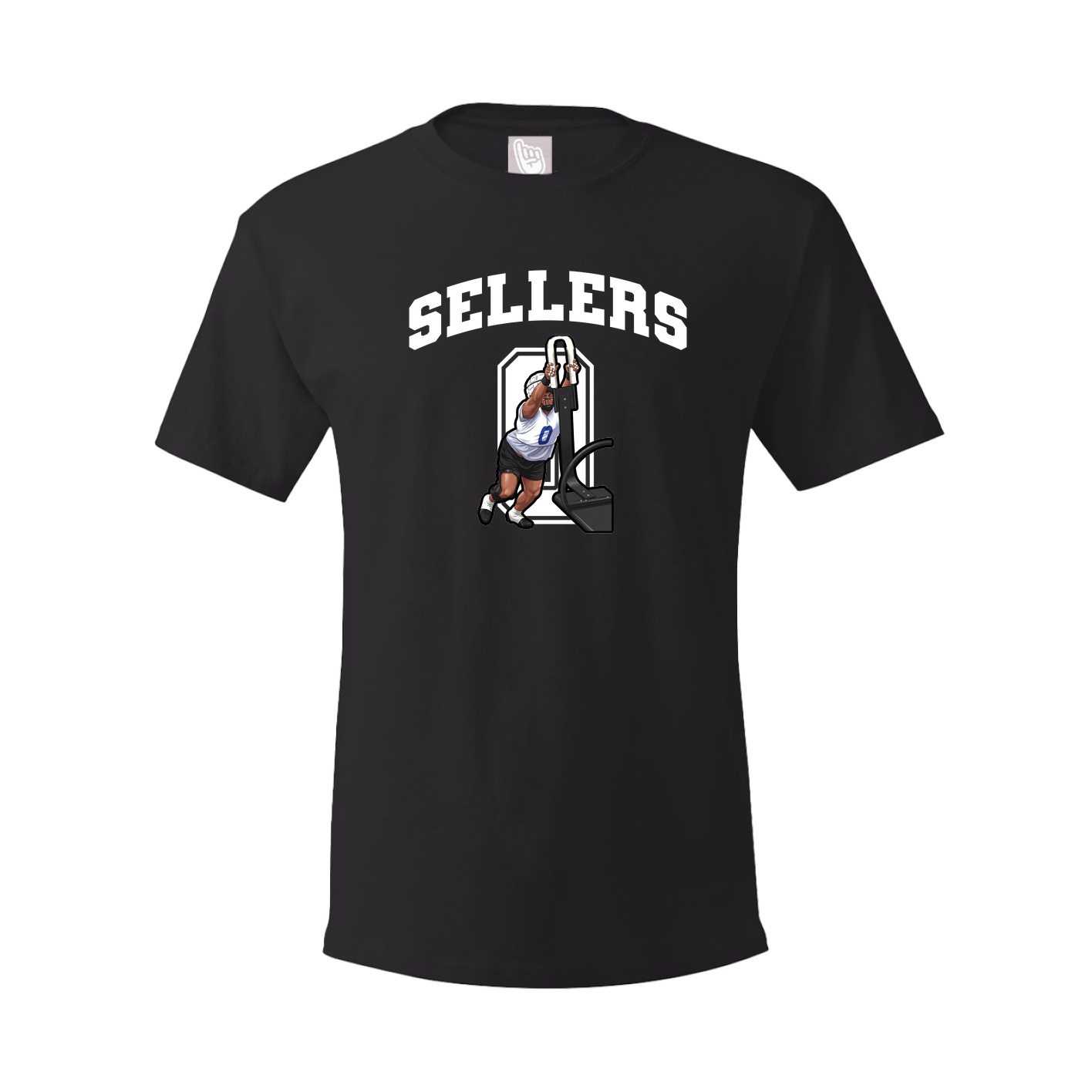 Youth Tee — Number in Black
