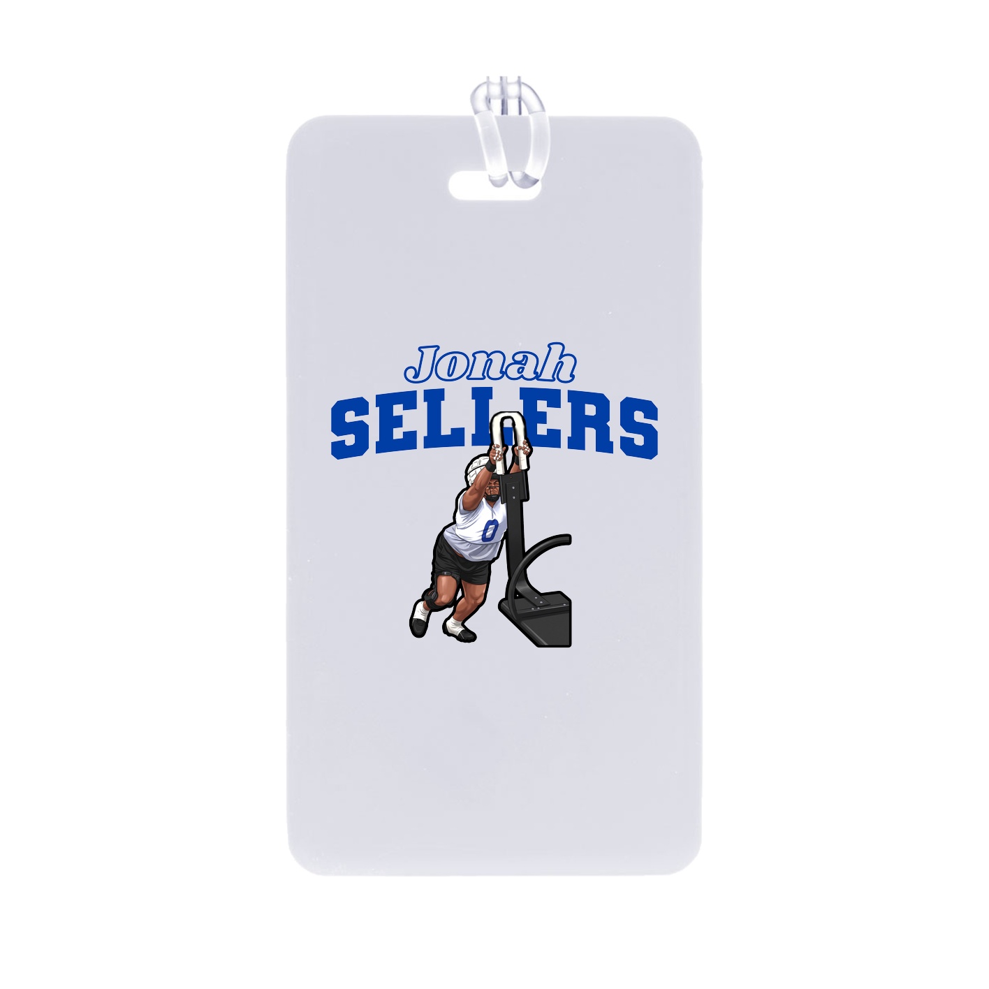 Bag Tag — Name Arch in Classic