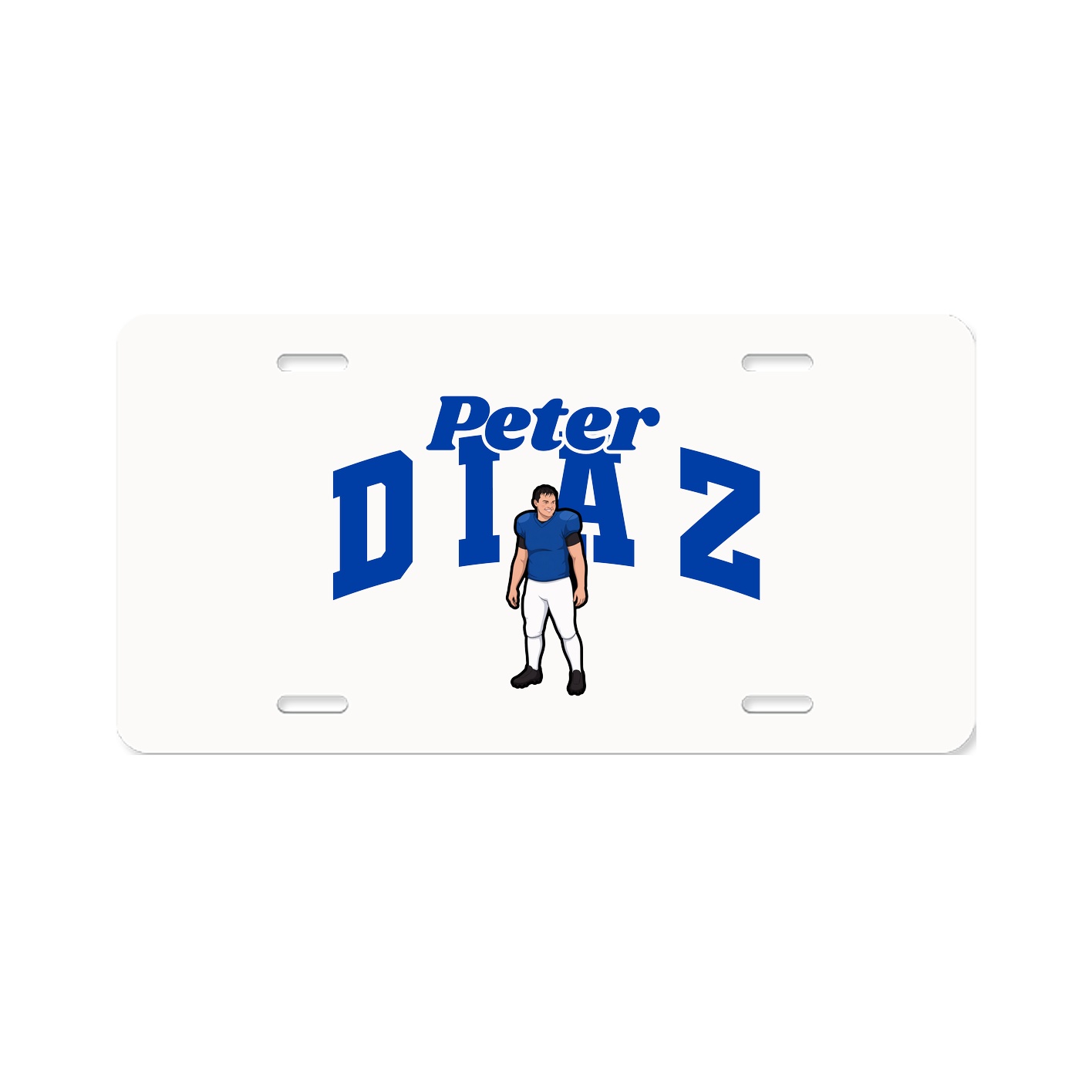 License Plate — Signature Arch in Classic