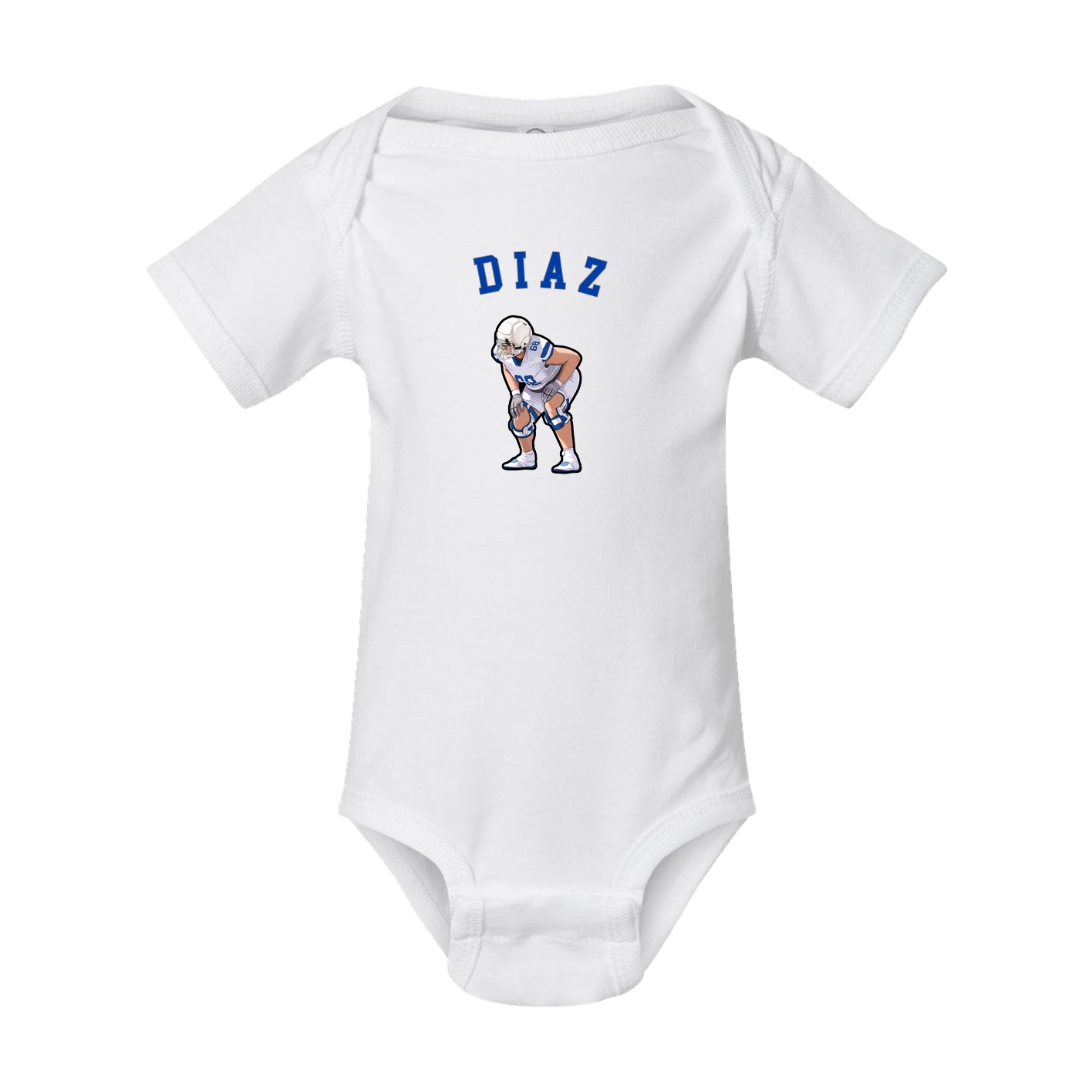 Baby Onesie — Shirsey Arch in White