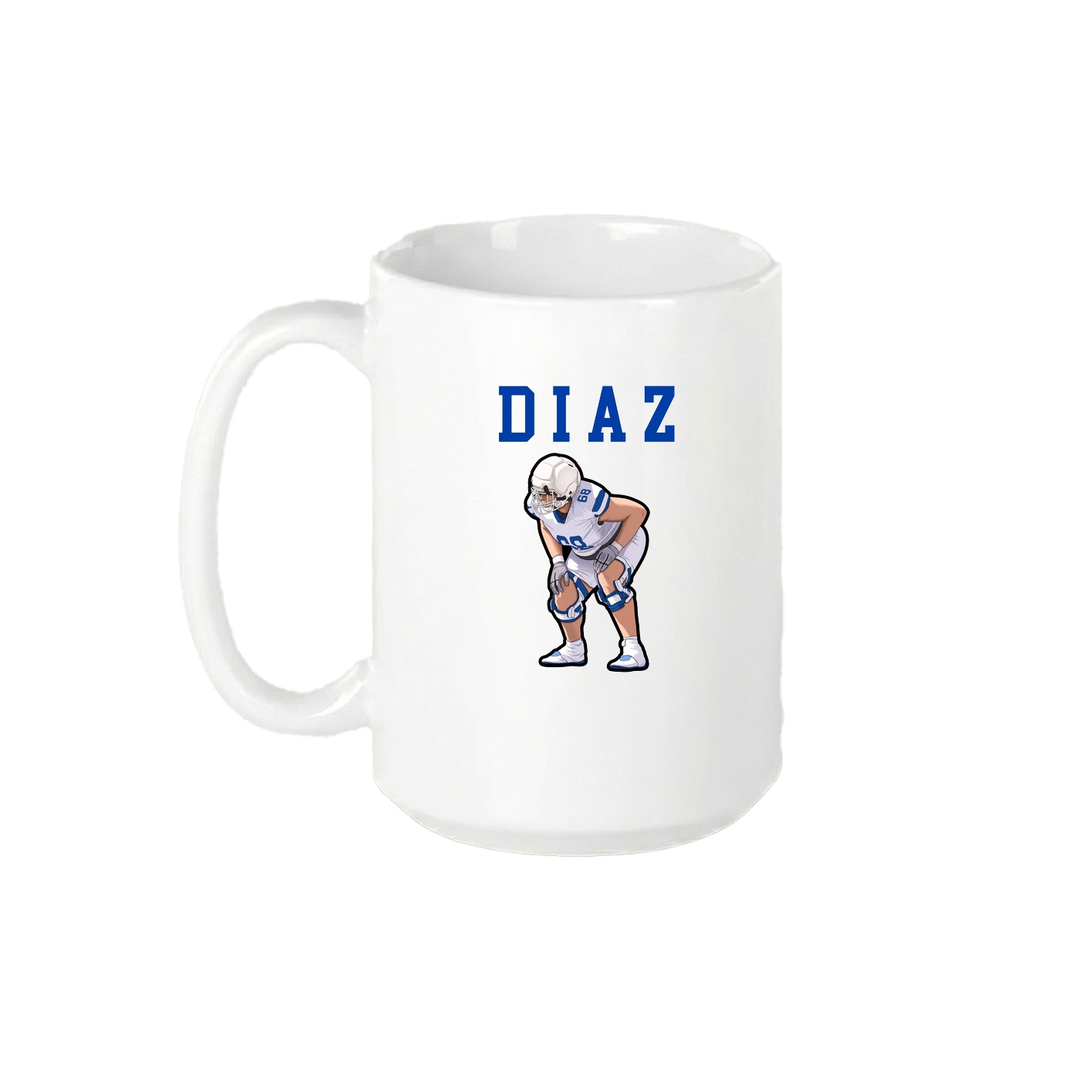 15oz Coffee Mug — Shirsey in White