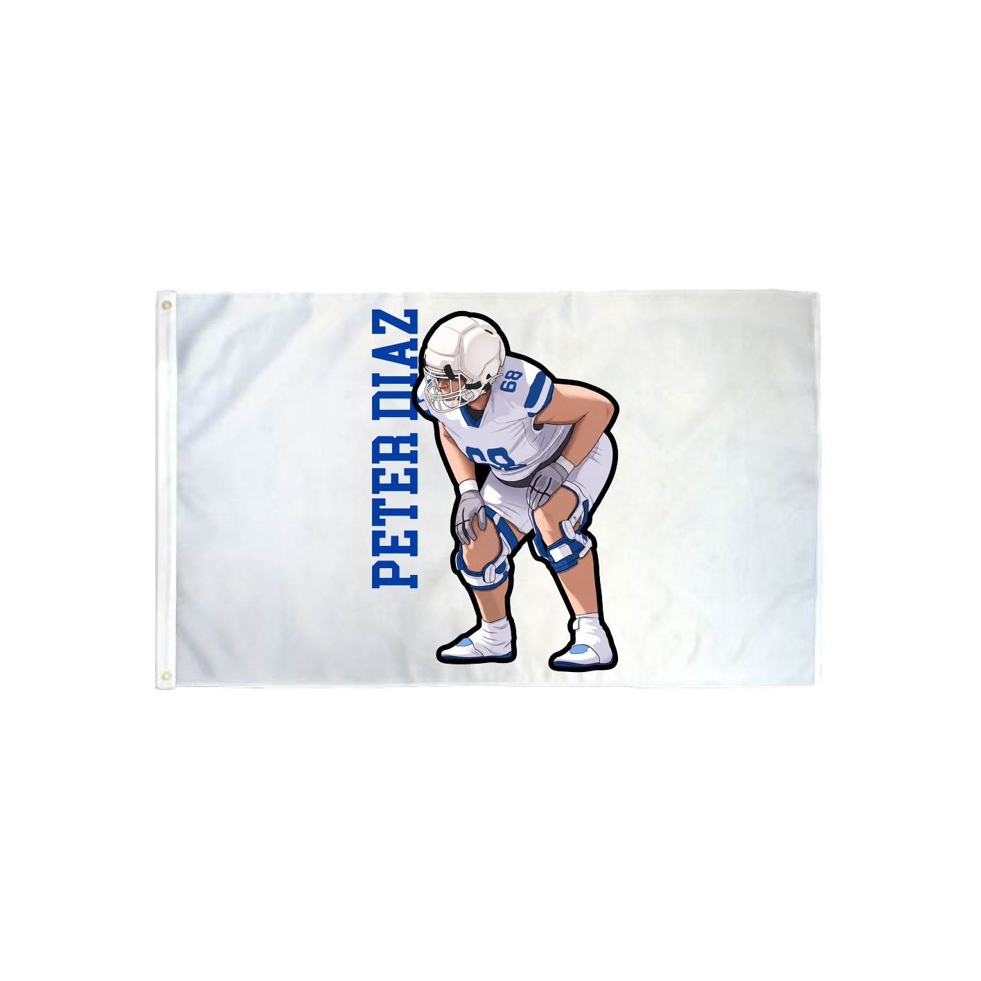 3x5 Flag — Name Vertical in Classic