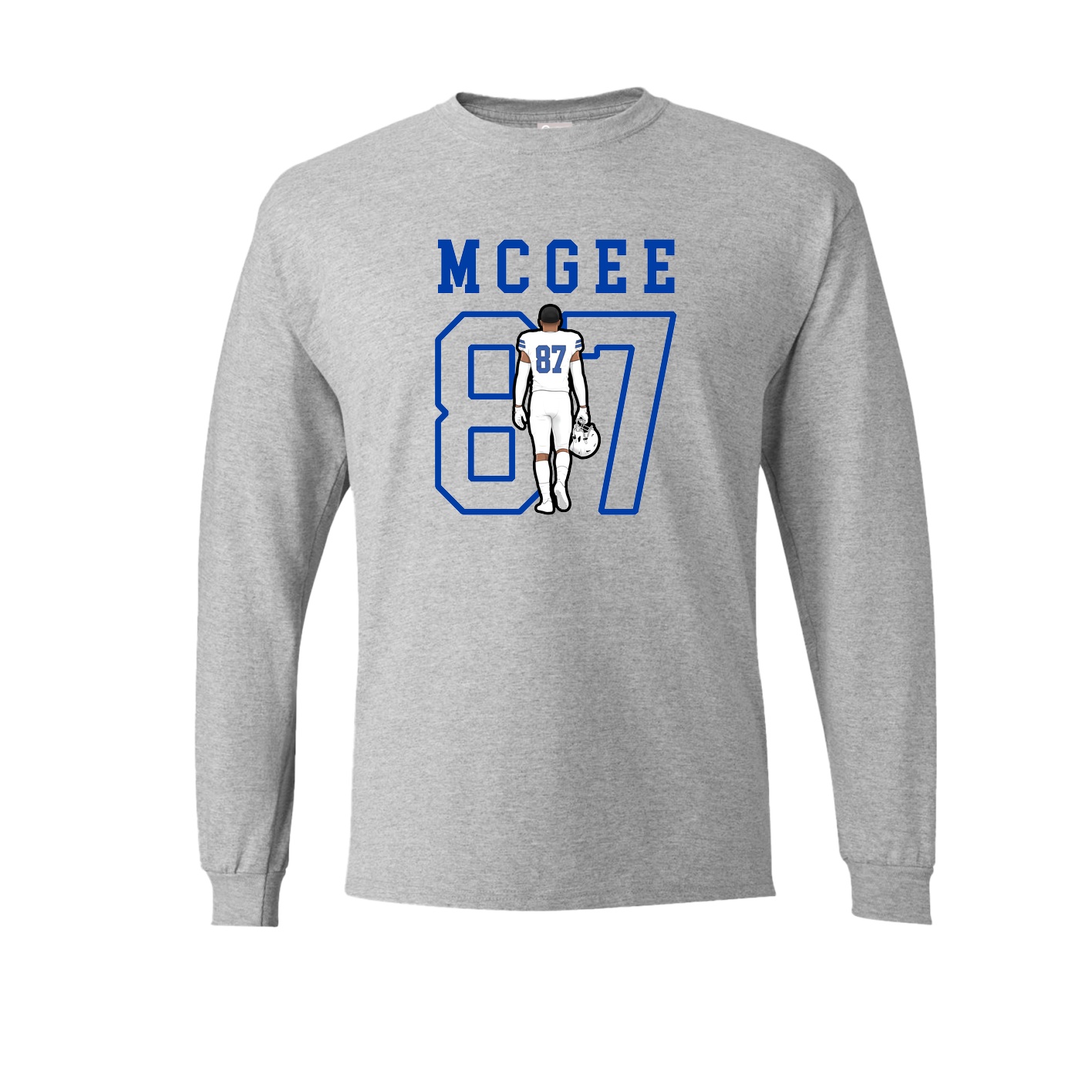 Long Sleeve Tee — Shirsey in Grey