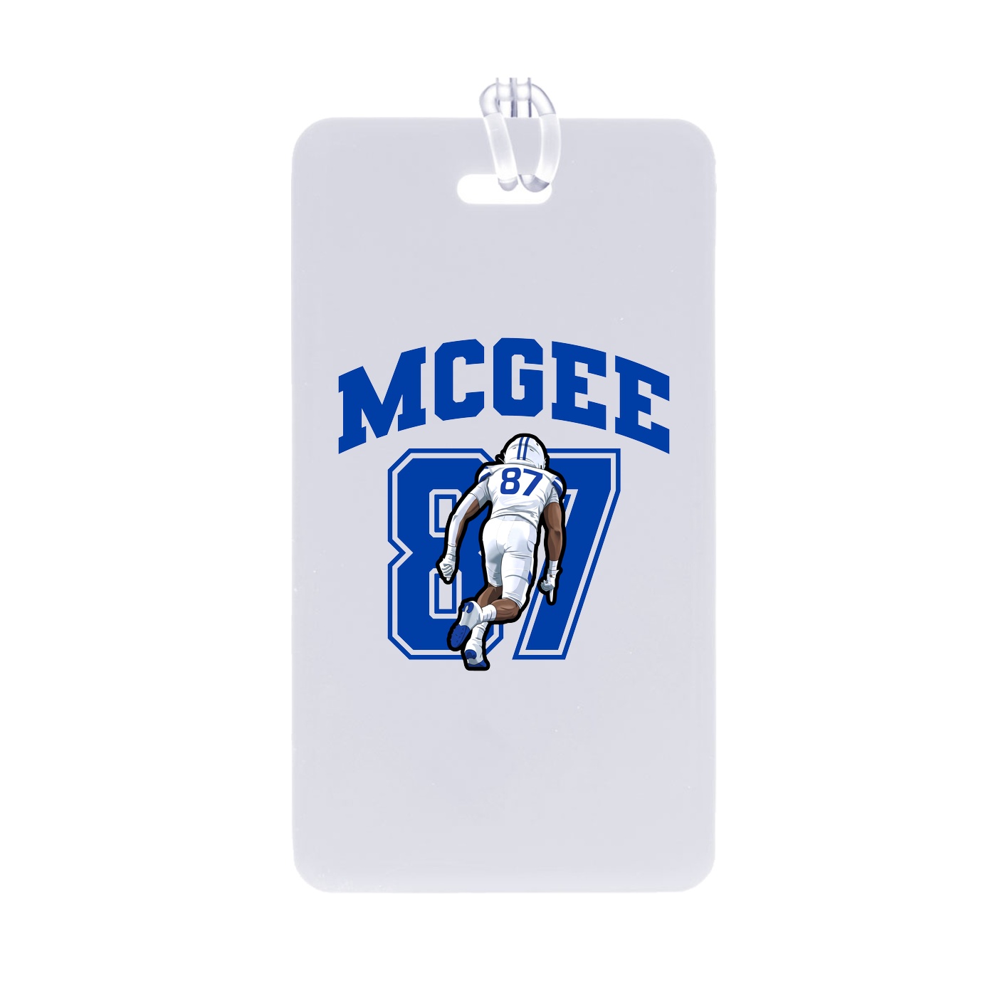 Bag Tag — Number in Classic