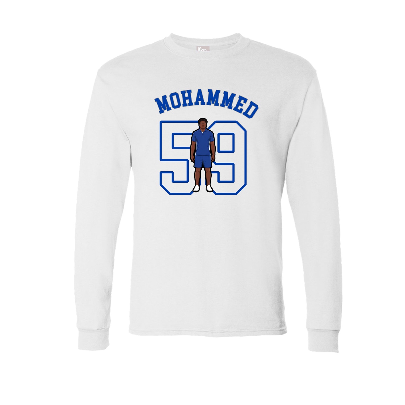 Long Sleeve Tee — Shirsey Arch in White