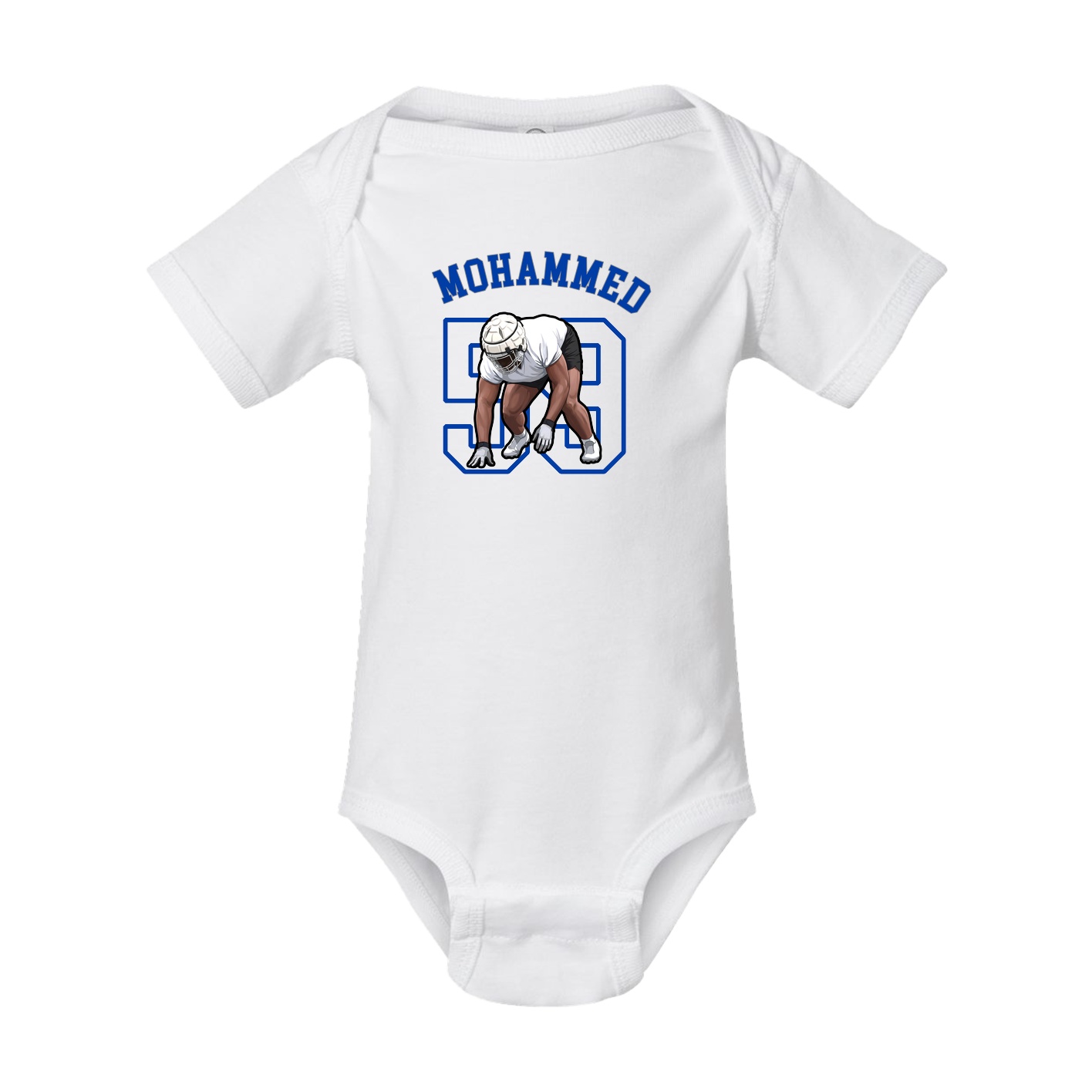 Baby Onesie — Shirsey Arch in White