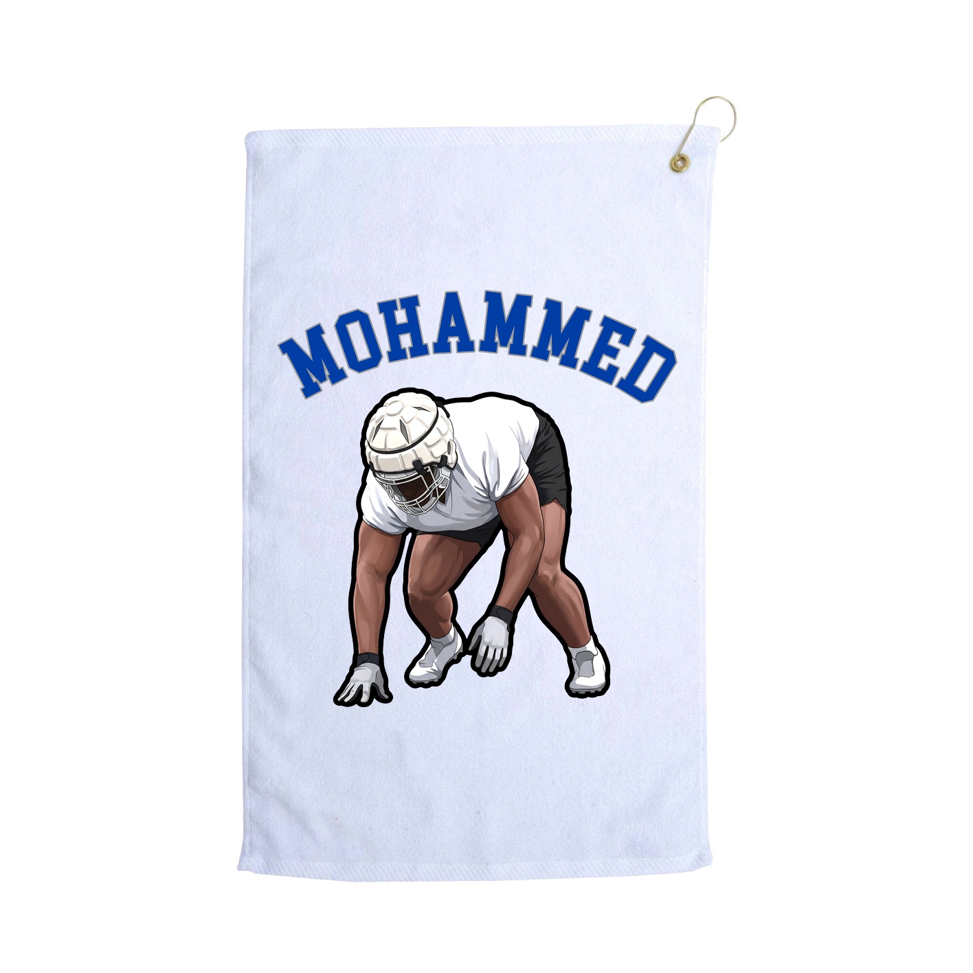 Golf Towel — Classic in White