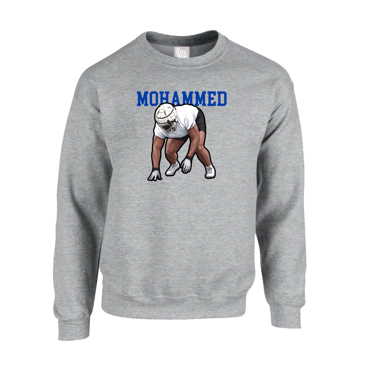 Fleece Crew — Classic in Grey