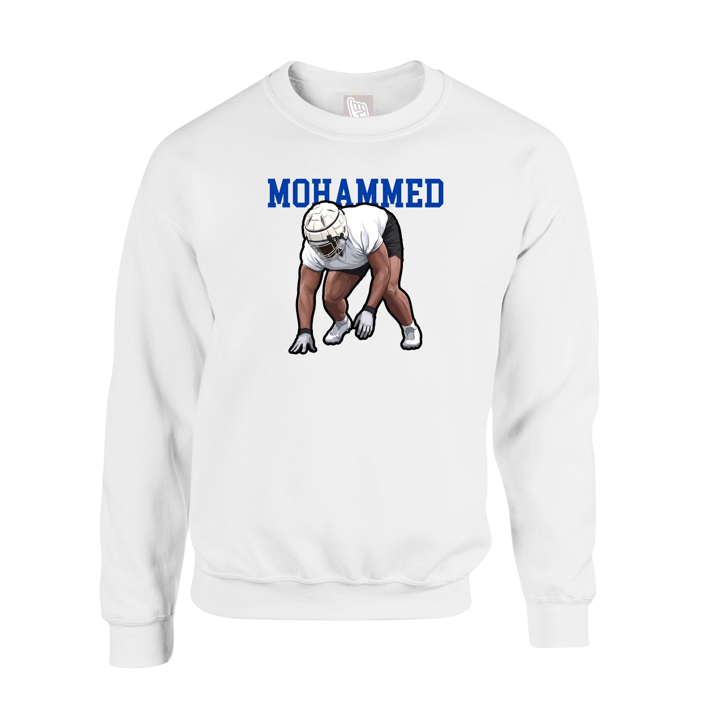 Fleece Crew — Classic in White