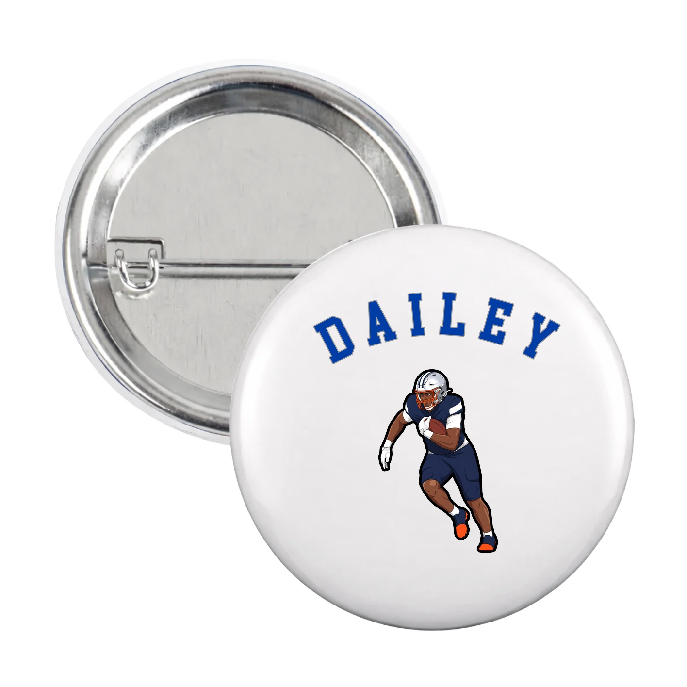 Game Day Button — Shirsey Arch in White