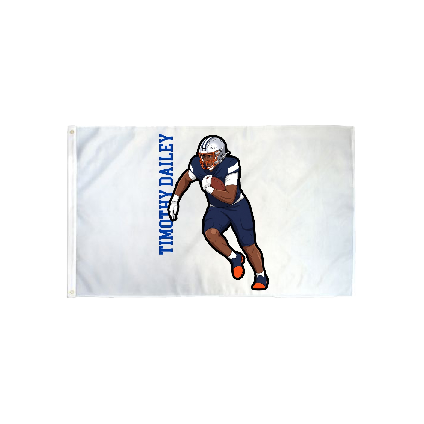 3x5 Flag — Name Vertical in Classic