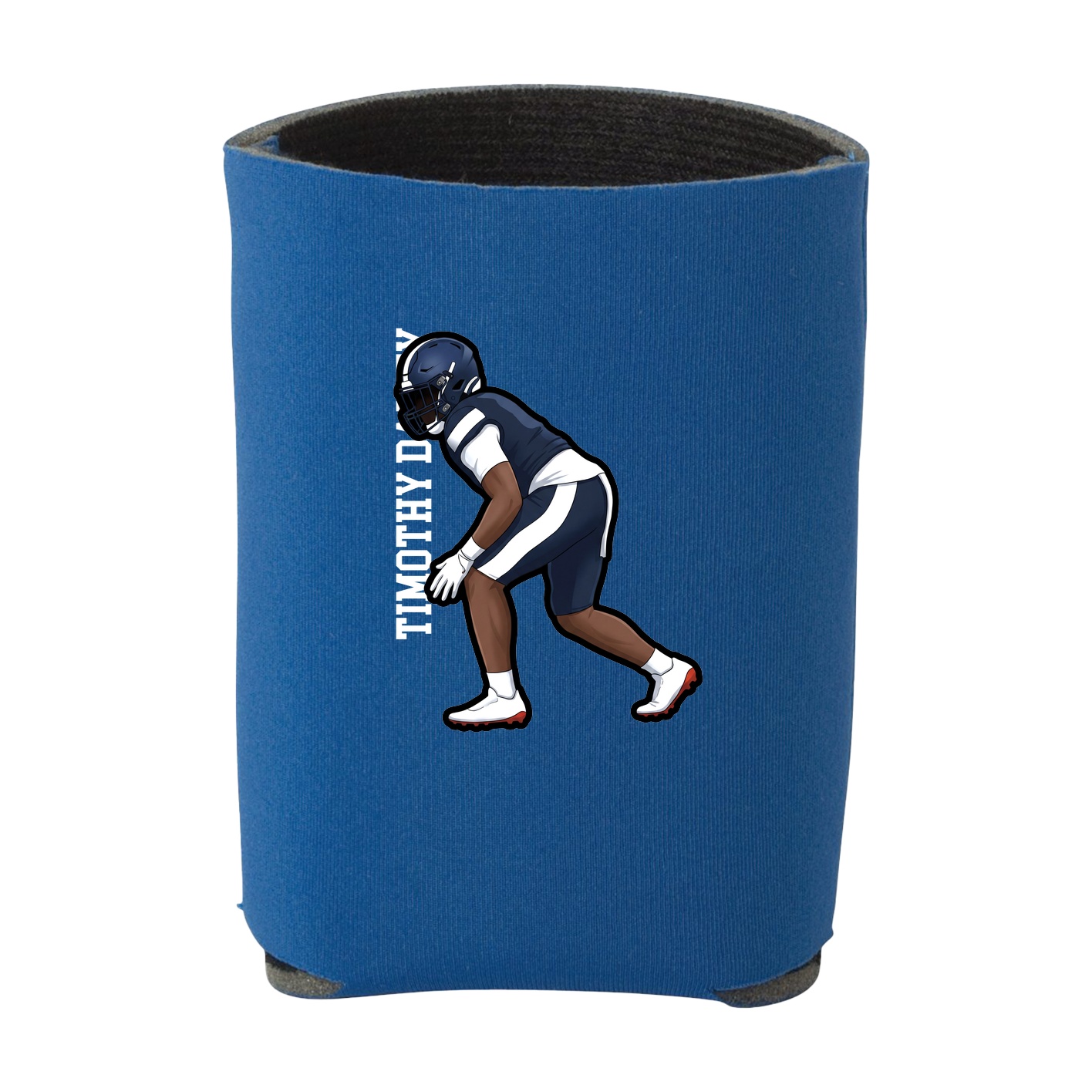 Can Holder — Name Vertical in Royal