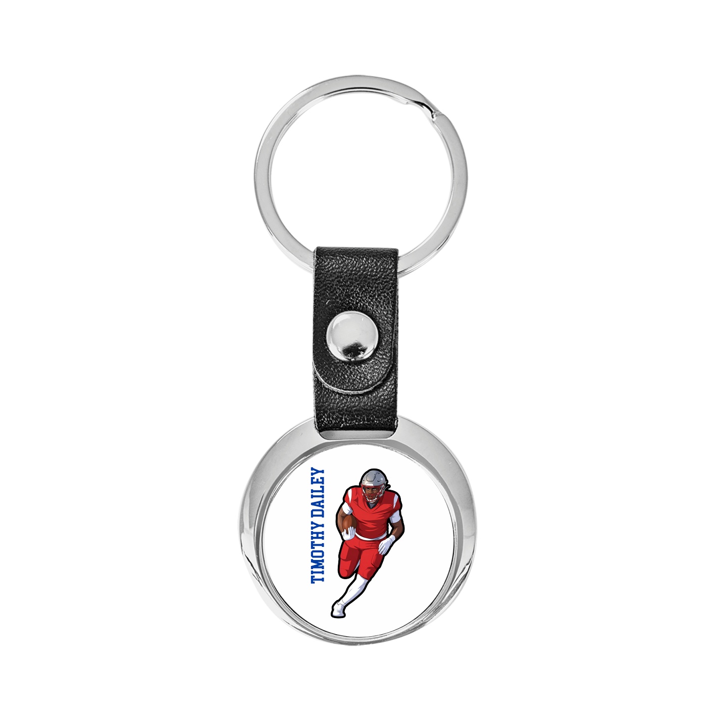 Key Chain — Name Vertical in Classic