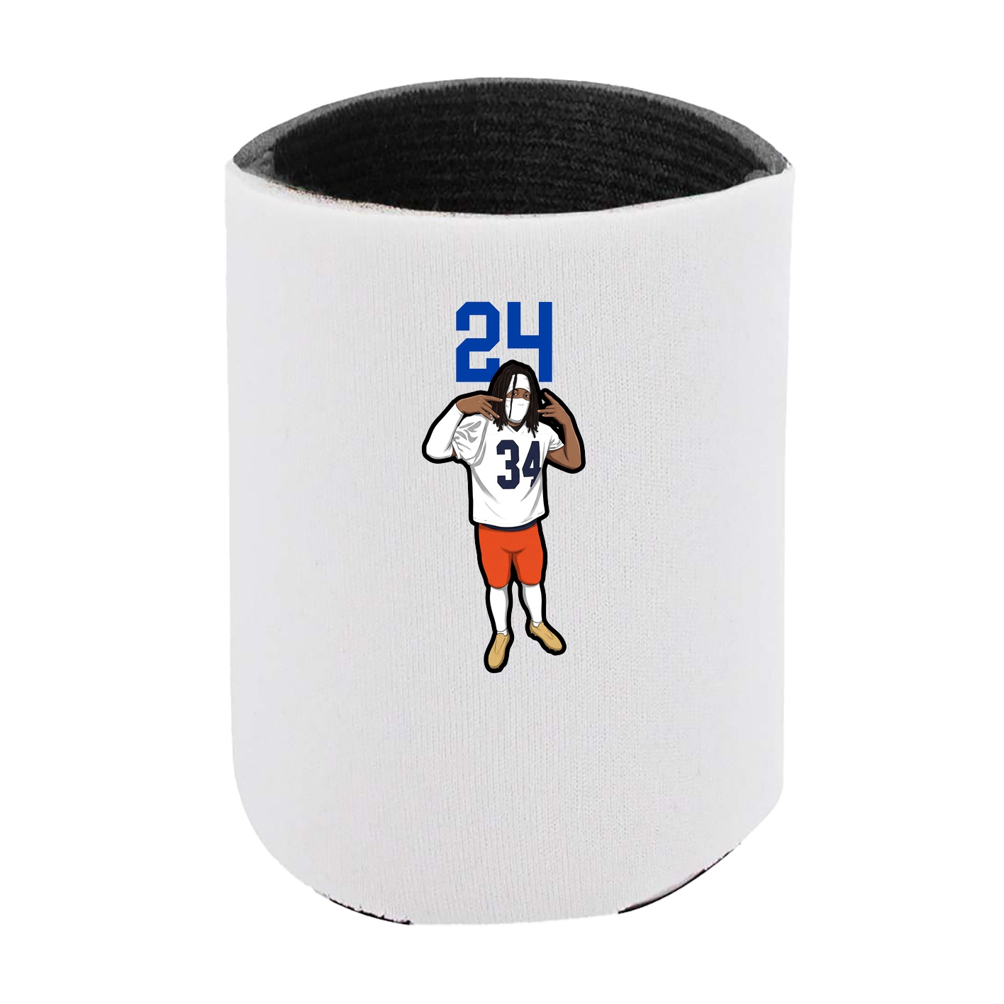 Can Holder — Number Top in White