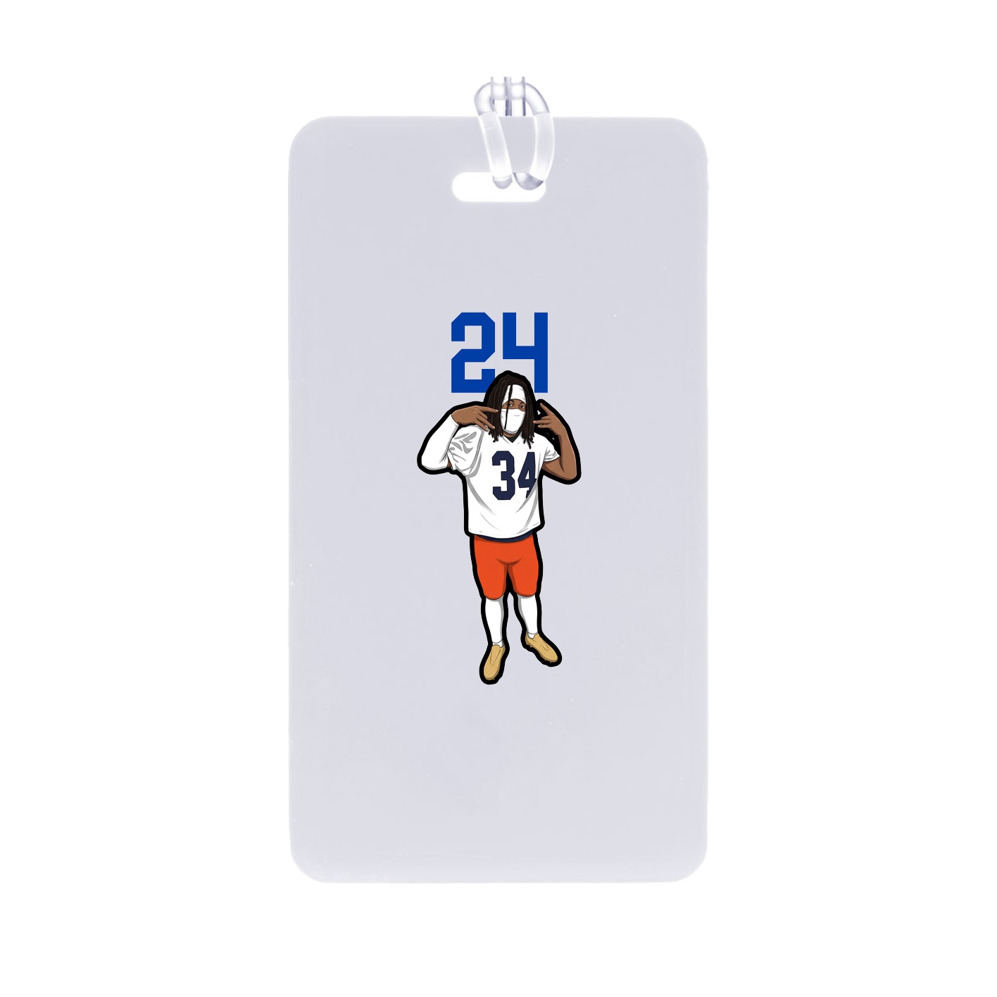 Bag Tag — Number Top in Classic