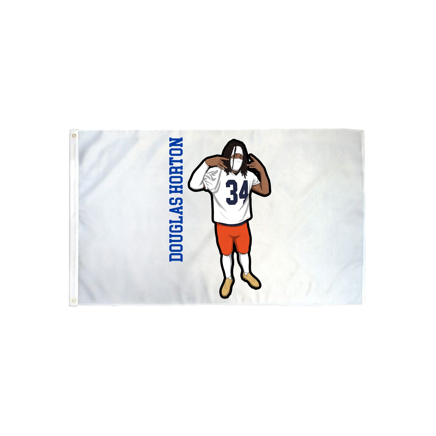3x5 Flag — Name Vertical in Classic