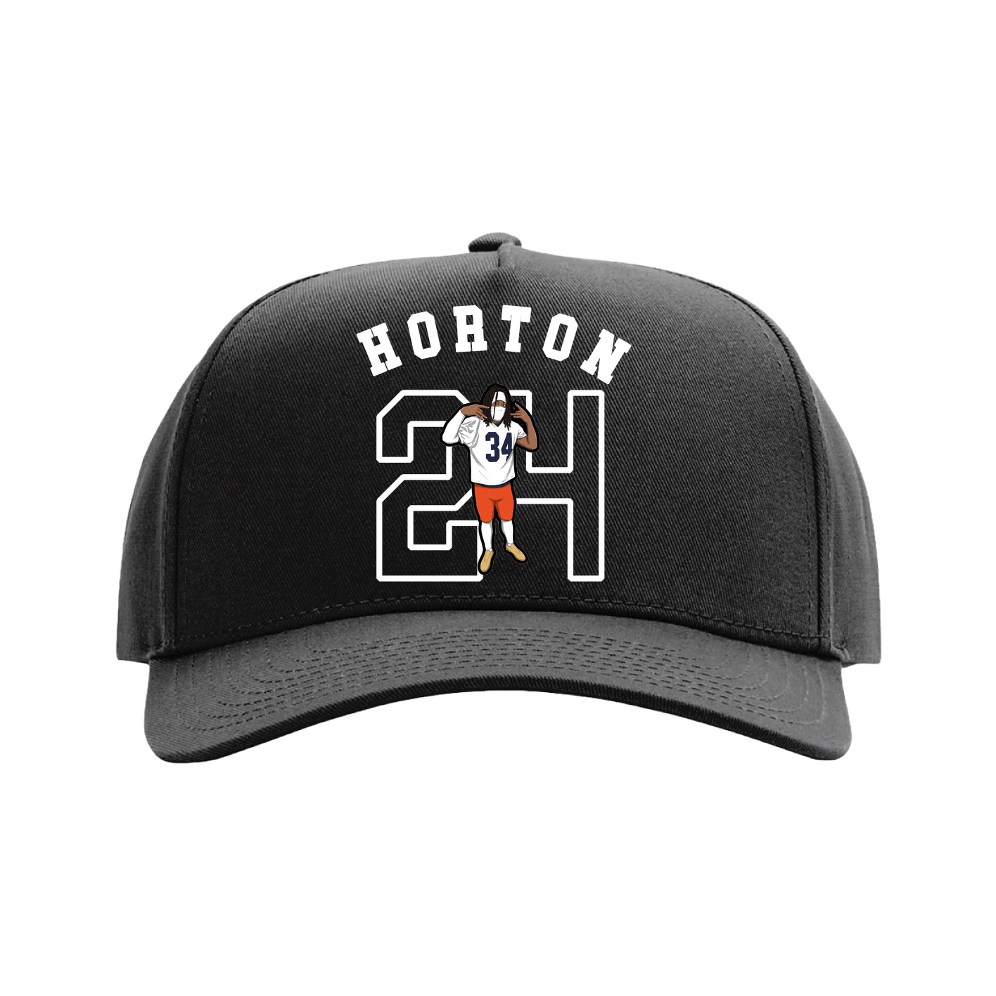 Full Fabric Five-Panel Champ Cap