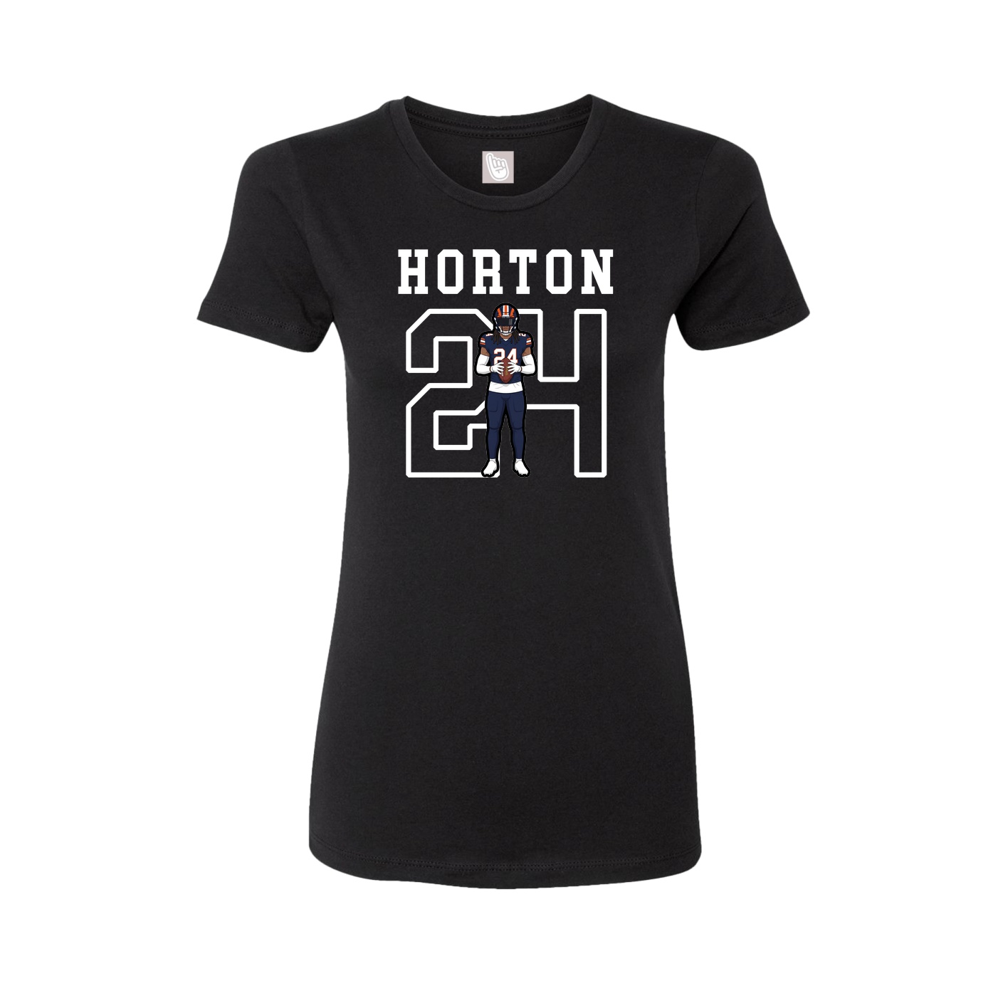 Fitted Women's Tee — Shirsey in Black