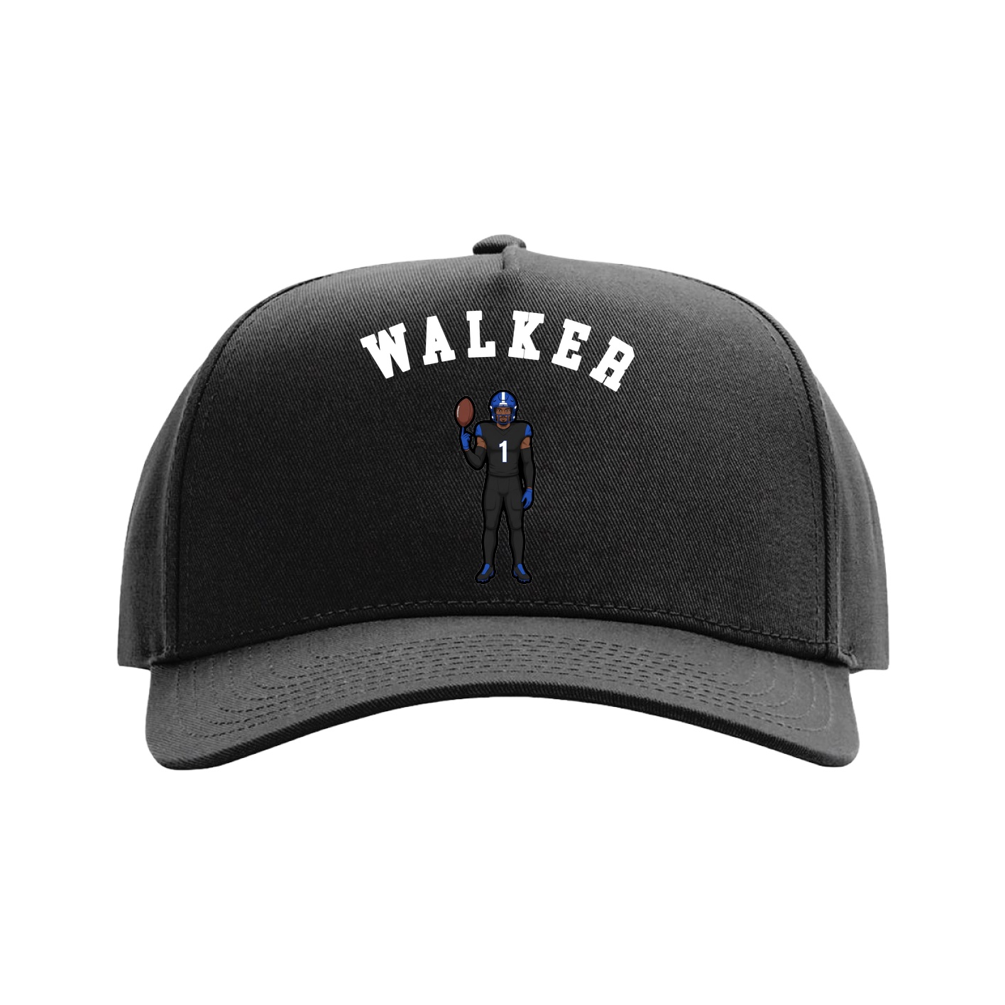 Full Fabric Five-Panel Champ Cap