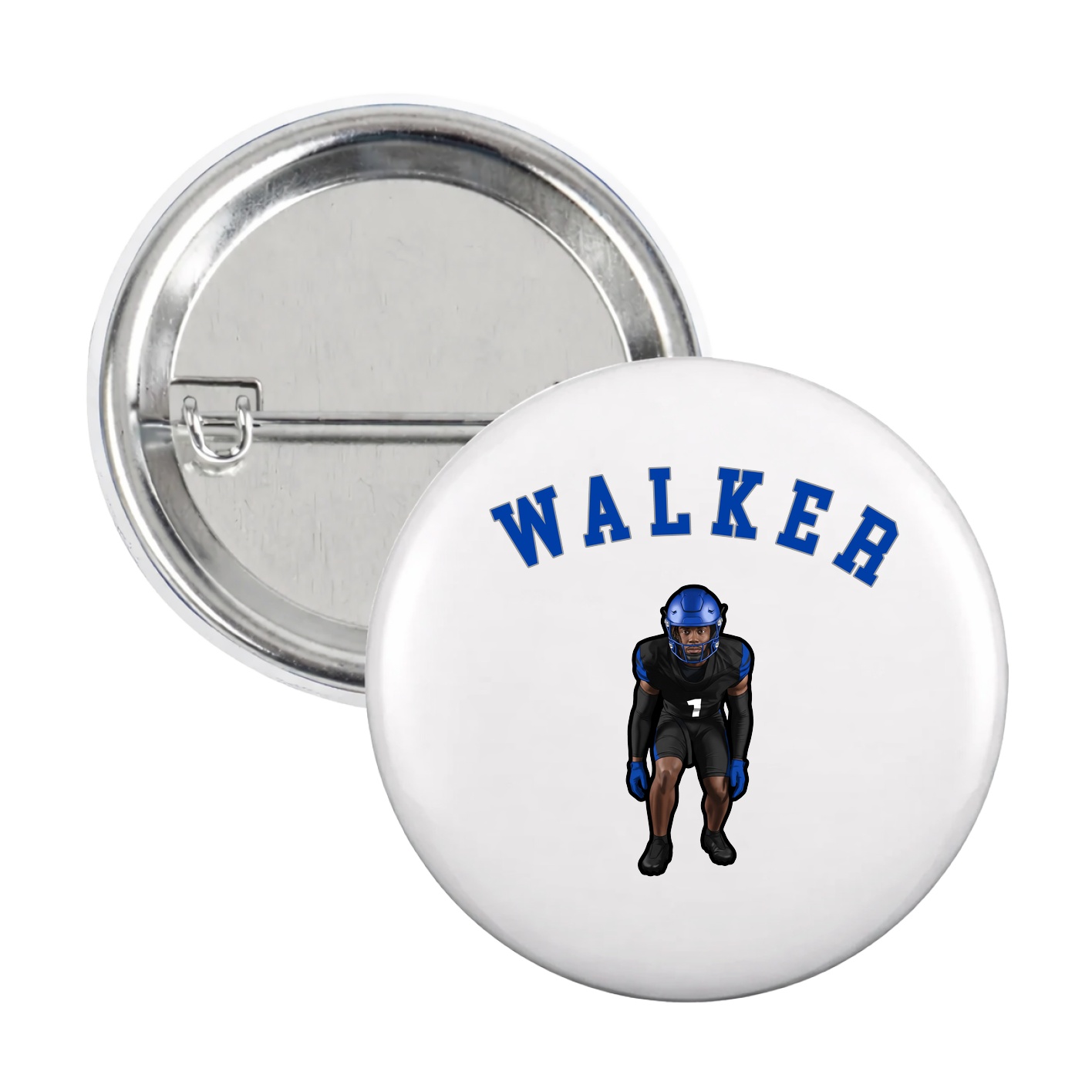 Game Day Button — Shirsey Arch in White