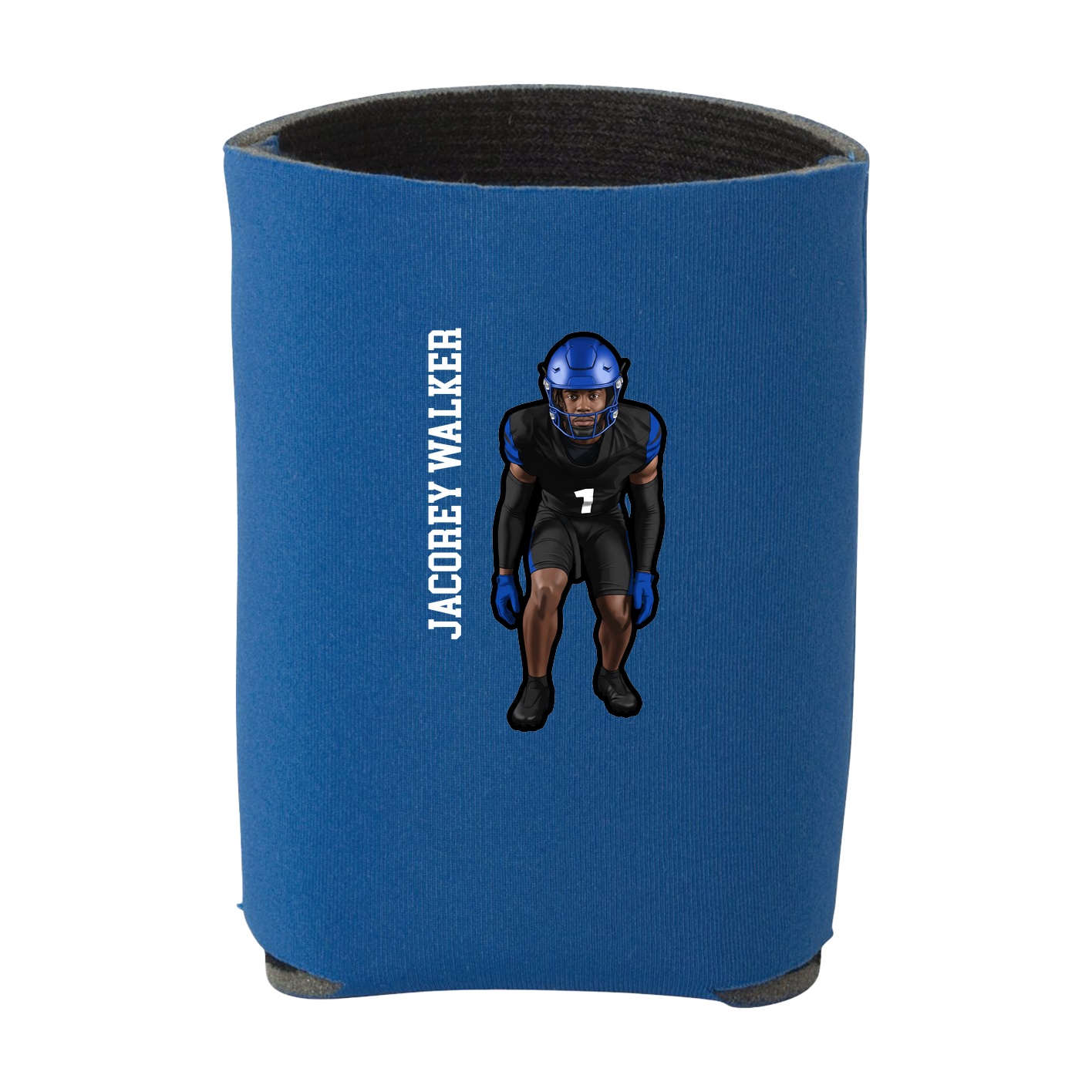 Can Holder — Name Vertical in Royal