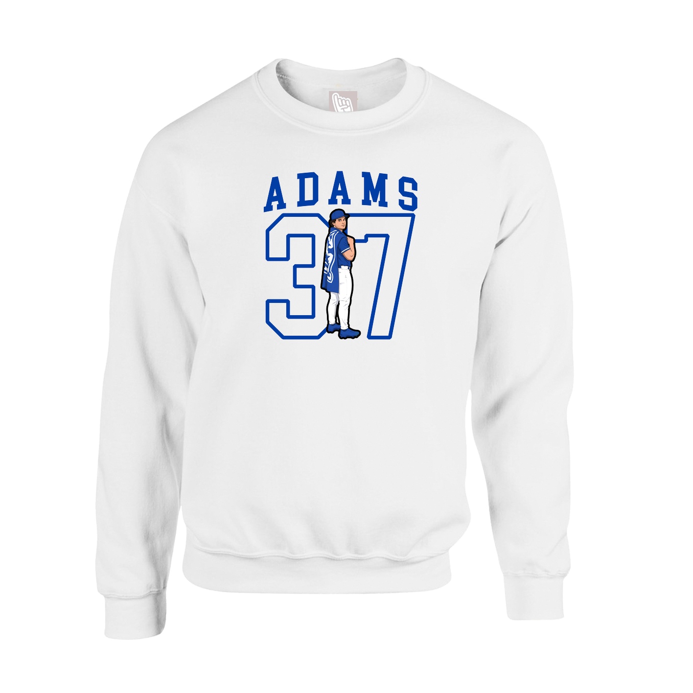 Fleece Crew — Shirsey in White