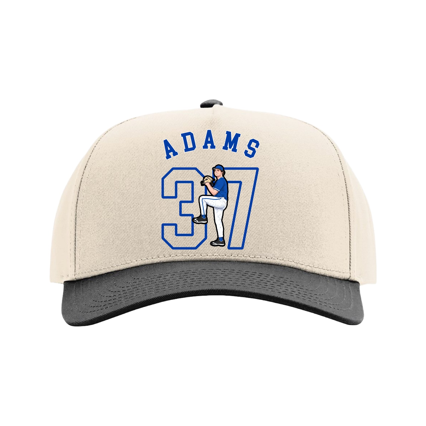 Full Fabric Five-Panel Champ Cap