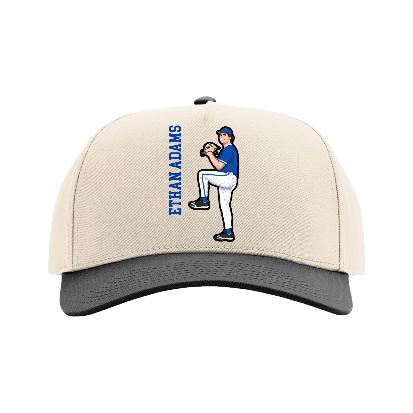 Full Fabric Five-Panel Champ Cap