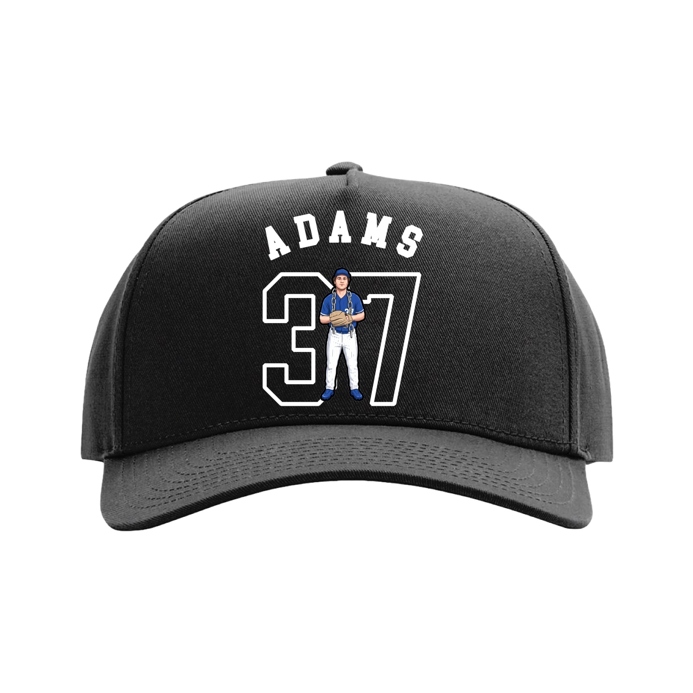 Full Fabric Five-Panel Champ Cap