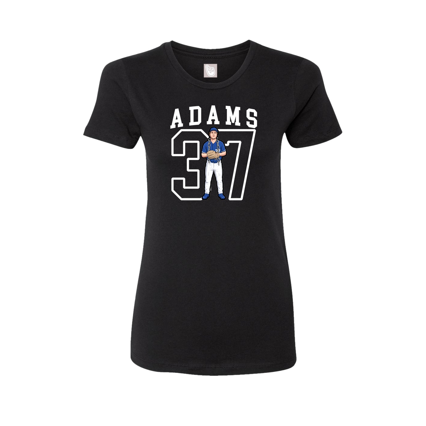 Fitted Women's Tee — Shirsey in Black